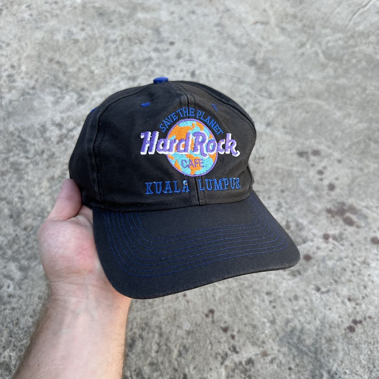 Hard Rock Cafe × Vintage Vintage Hard Rock Cafe Kaula Lumpur Cap Hat Y2K 00s Size ONE SIZE - 1 Thumbnail