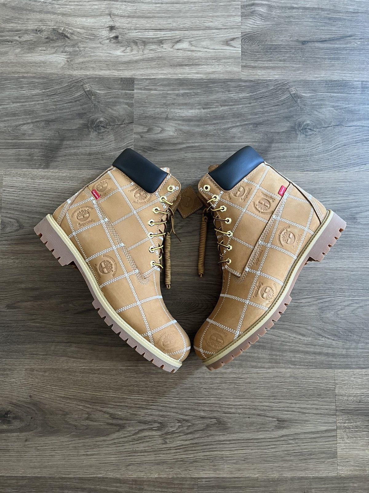 Timberland Skhigh Rock Hiker 35593 Boots - Wheat- Size: 12 - Excellent Condition Timberland Timberland Skhigh Rock Hiker 35593 Boots - Wheat  main image 4