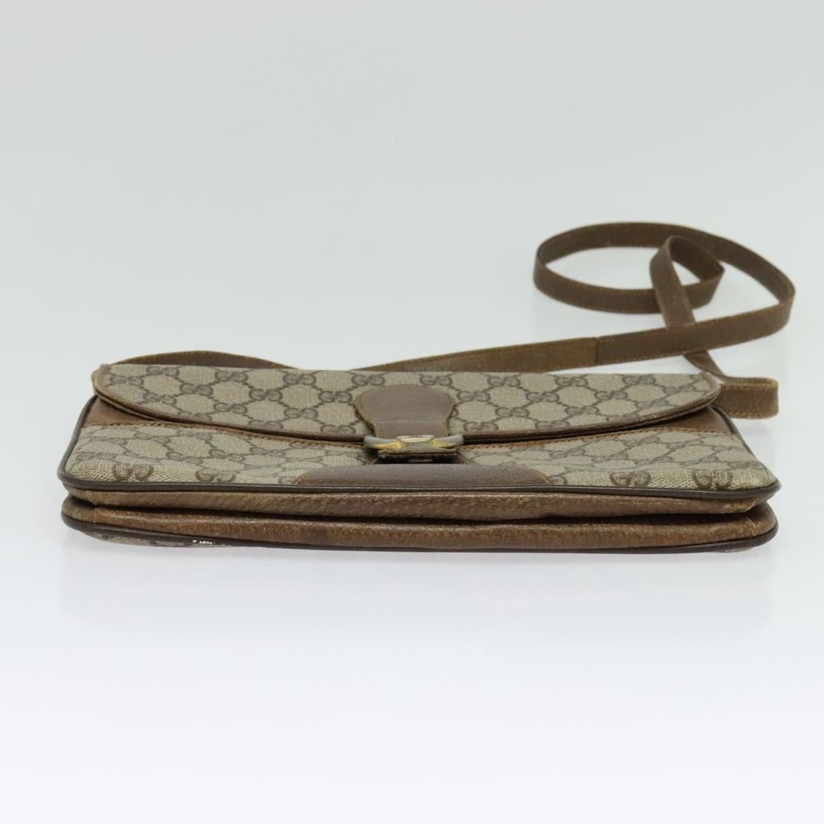 Gucci GUCCI GG Supreme Shoulder Bag Pvc Beige Gold Size ONE SIZE - 9 Thumbnail