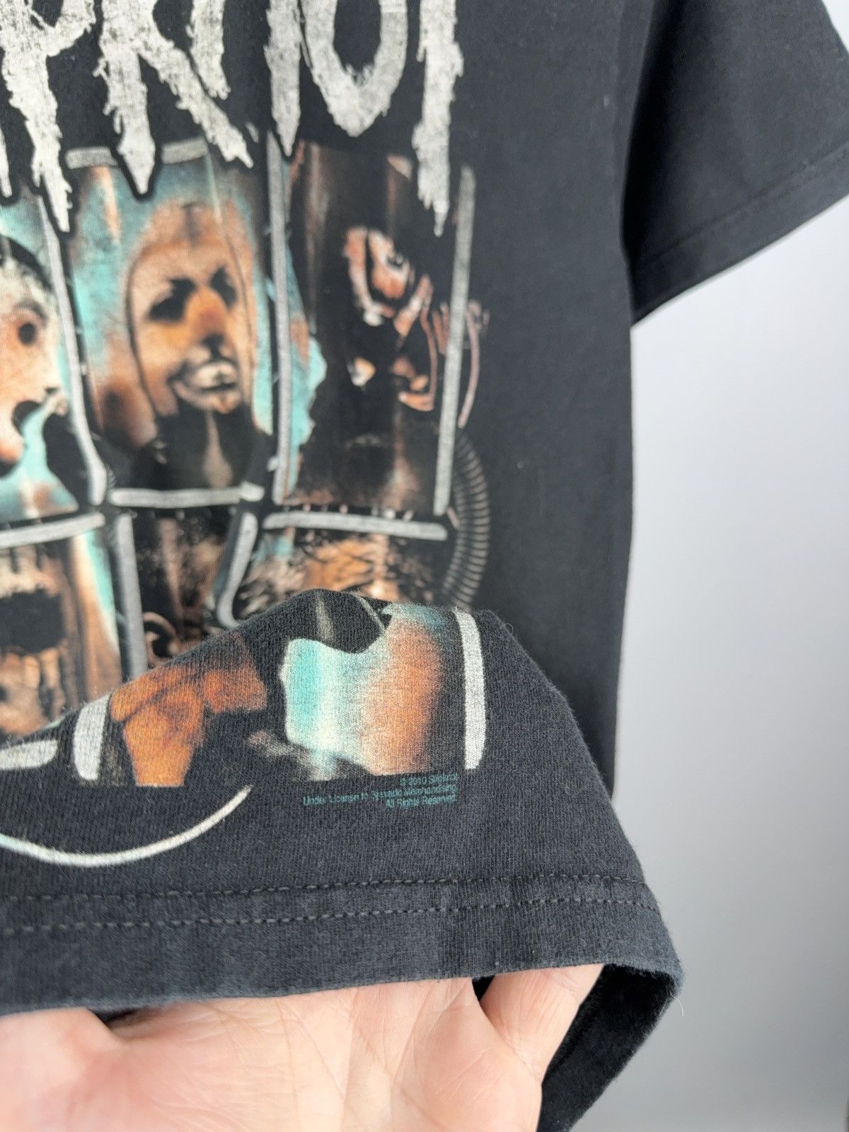 Slipknot × Vintage Vintage 2010 Slipknot Band Double Sided print Rock t-shirt Size US S / EU 44-46 / 1 - 3 Thumbnail