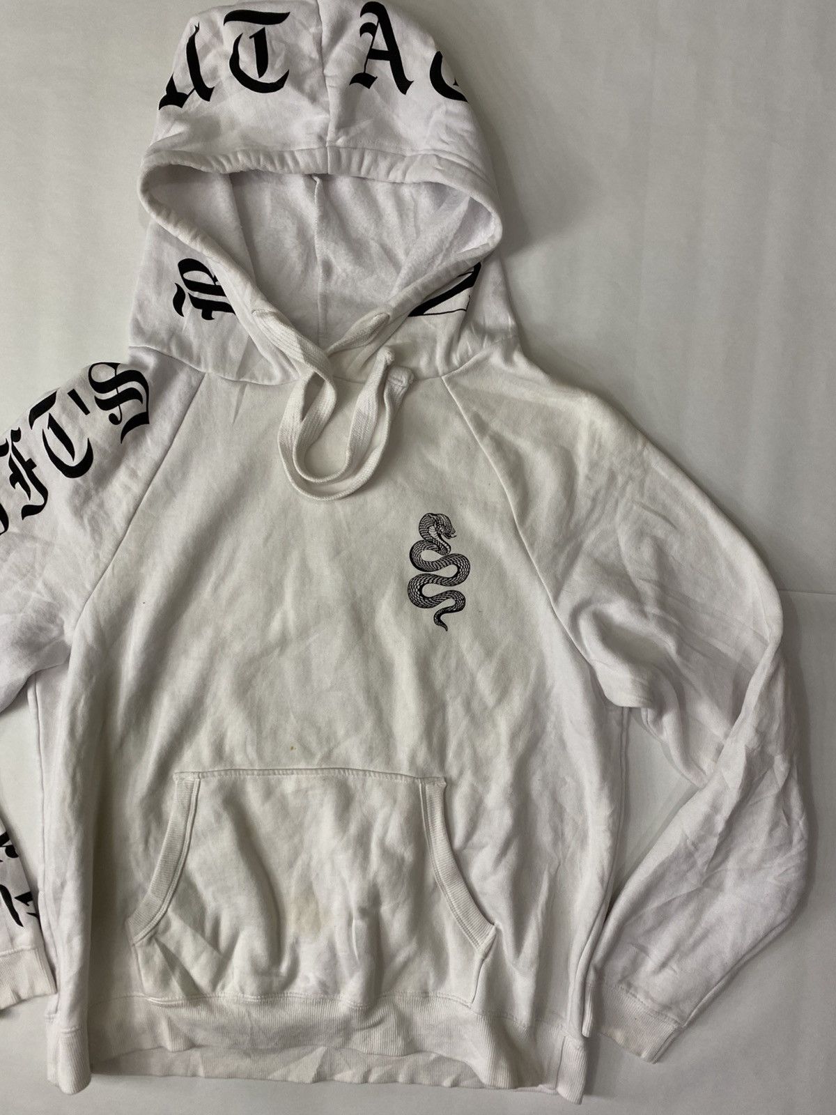 Vintage Taylor Swift Reputation merch zip sleeves sweatshirt