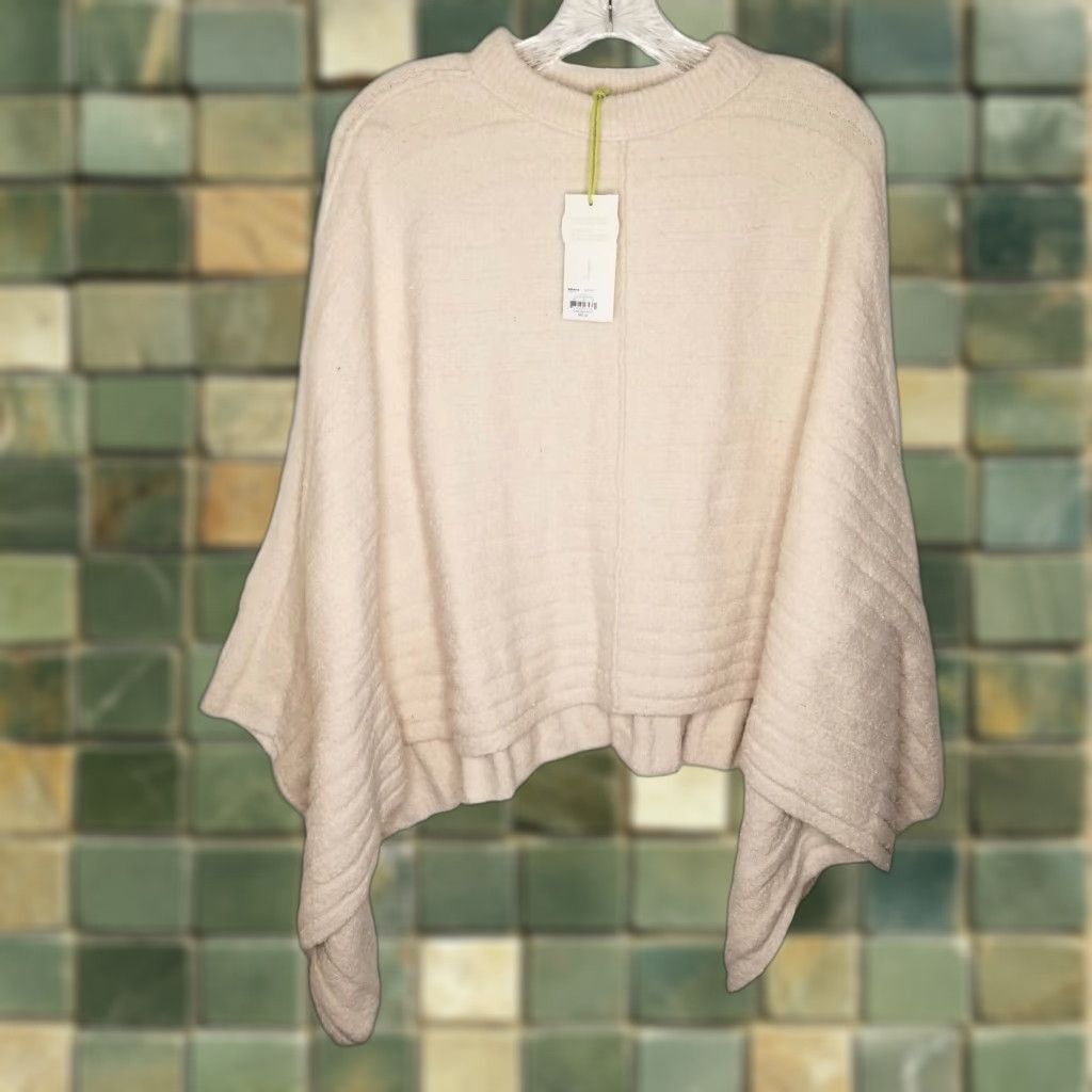CO NEW Yummy Sweater Co. Ivory Pullover Sweater with Arm Holes Womens XS Size XS / US 0-2 / IT 36-38 - 1 Thumbnail