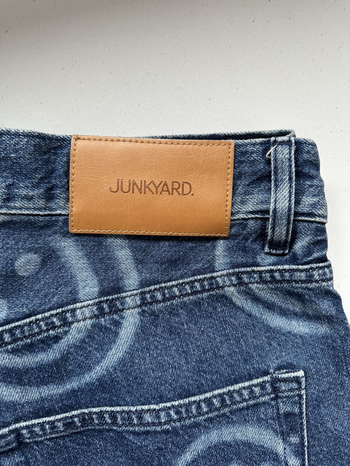 Designer × If Six Was Nine Junkyard Smile Baggy Jeans If Six Was Nine Size US 31 - 5 Thumbnail
