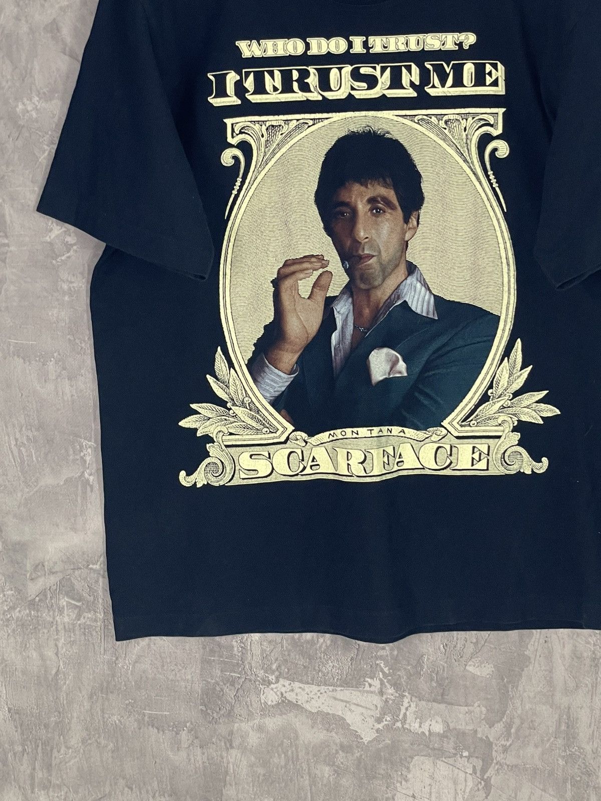 Vintage Vintage Scarface t shirt like Godfather Soprano's Size US L / EU 52-54 / 3 - 5 Thumbnail