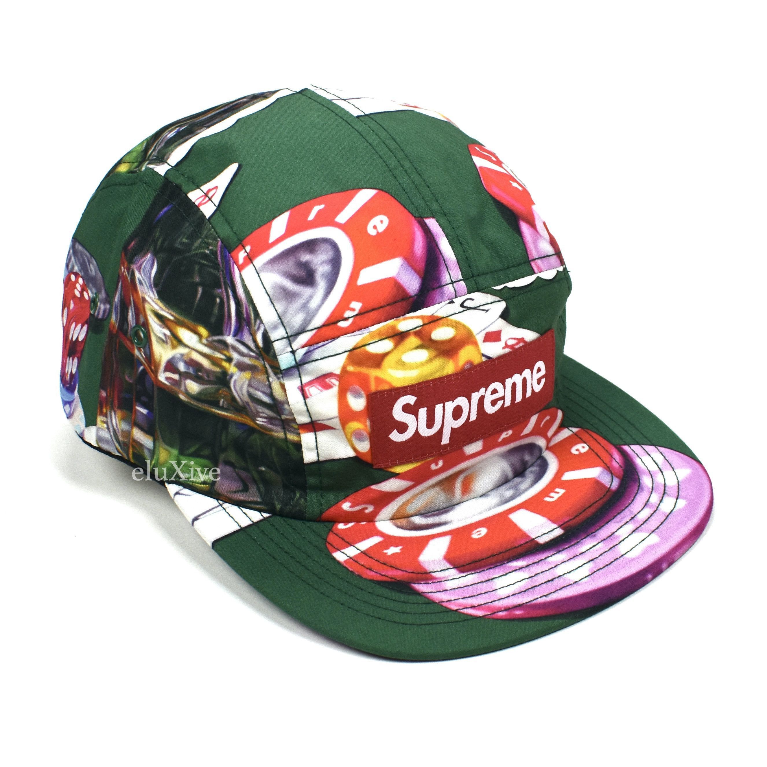 Supreme Supreme Casino Print Box Logo Hat DS FW18 Size ONE SIZE - 1 Preview
