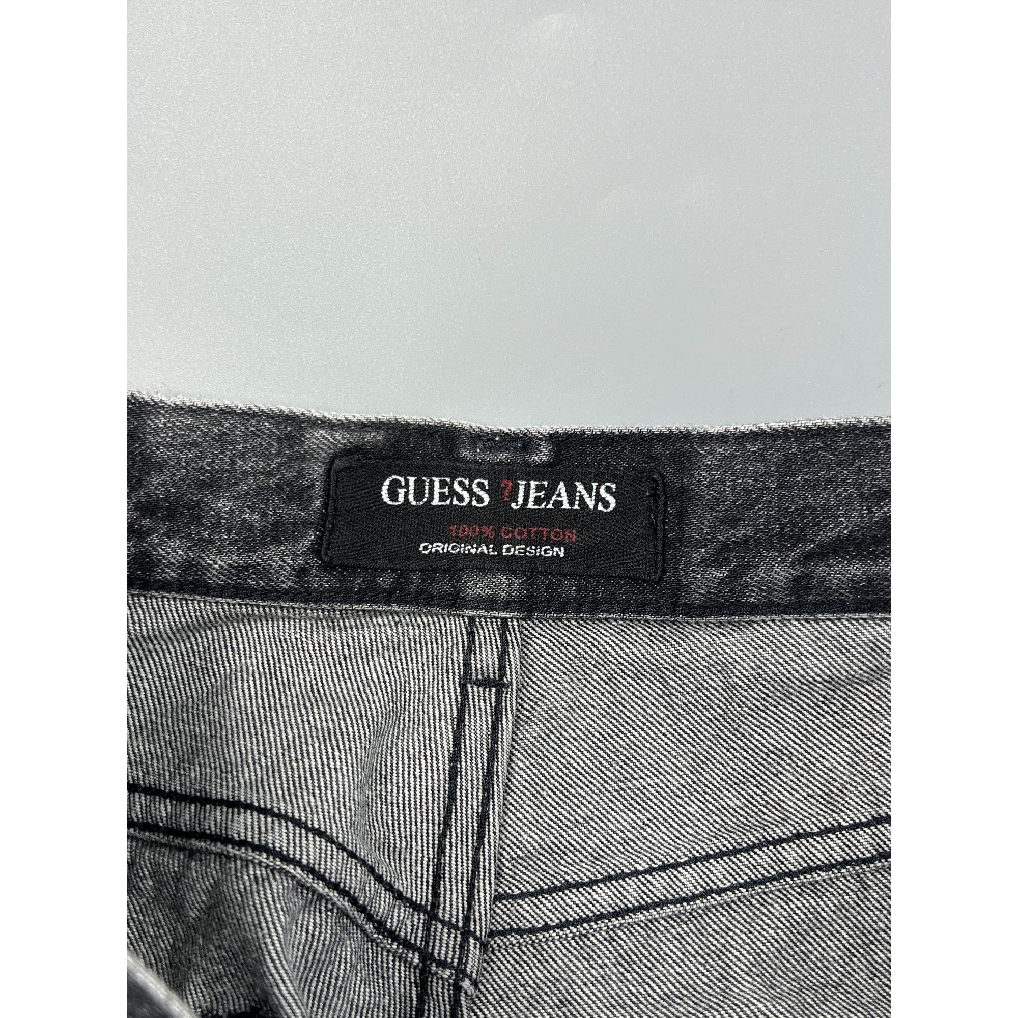 Guess Guess Jeans Straight Cut Gray Jeans (Y0730) Size US 32 / EU 48 - 7 Thumbnail
