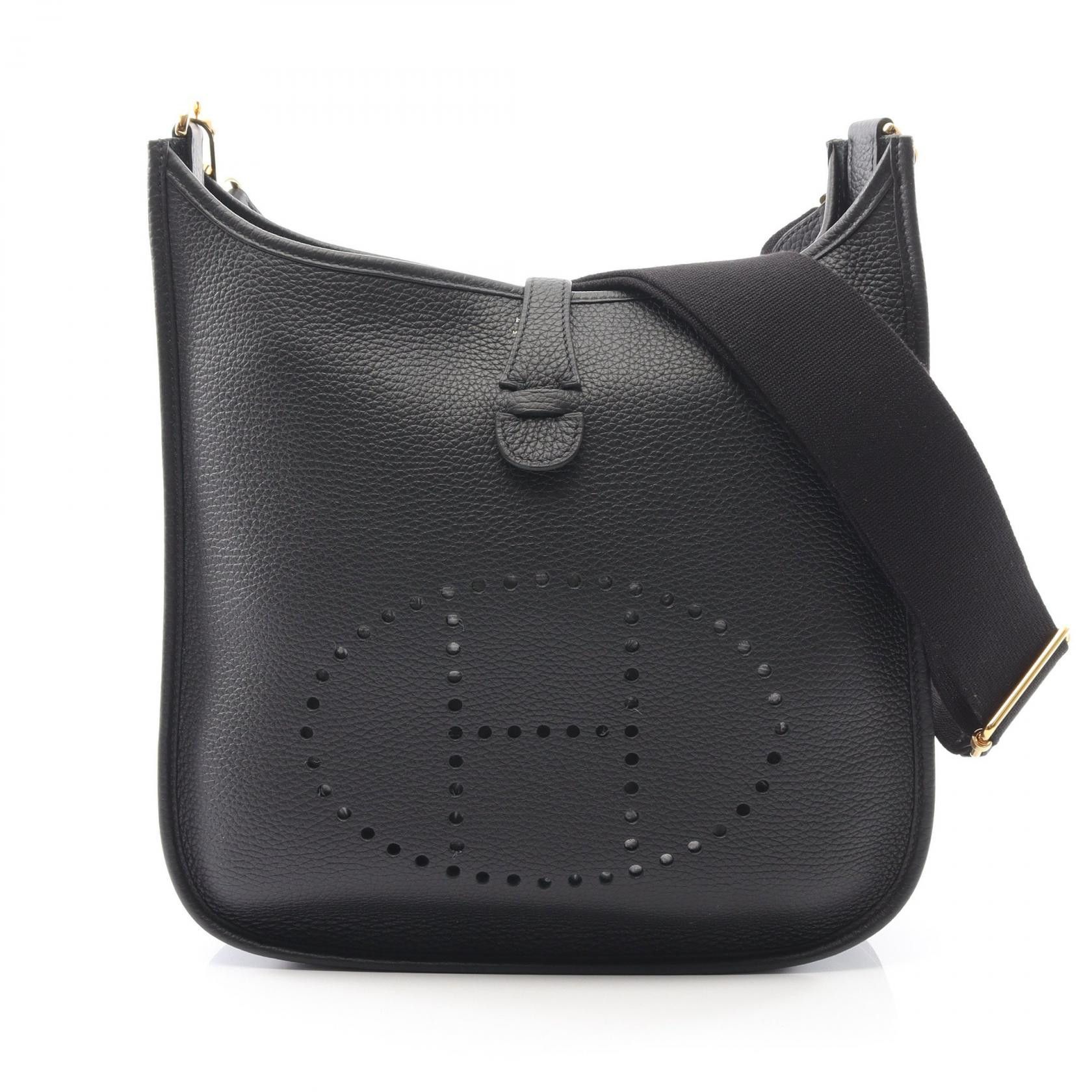 Hermes Hermes Hermes Evelyne III PM Taurillon Clemence Shoulder Bag Leather Shoulder Bag Stamp B (2023) DUTY FREE for USA Size ONE SIZE - 1 Thumbnail