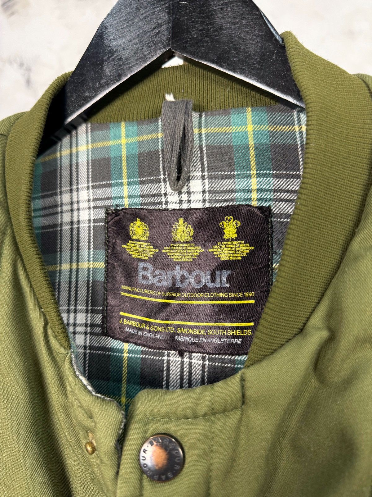 Barbour Vintage Barbour Vest Size M - L Size US M / EU 48-50 / 2 - 4 Thumbnail