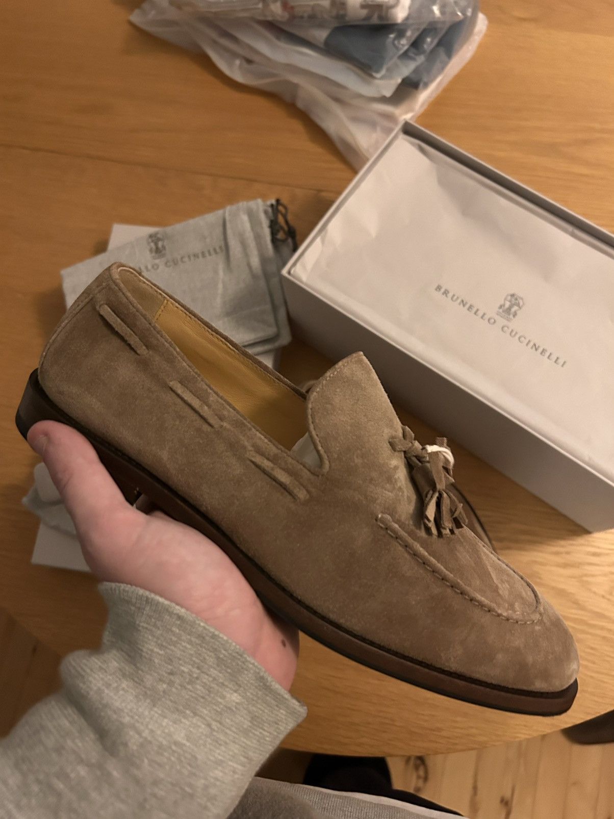 Brunello Cucinelli Brunello Cucinelli Tassel Loafers Size US 8 / EU 41 - 1 Thumbnail