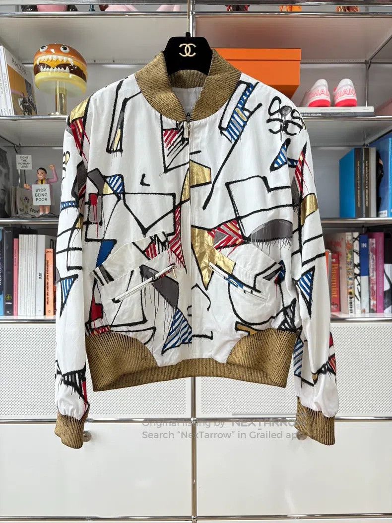 Chanel Chanel Egyptian series graffiti thin jacket Size XS / US 0-2 / IT 36-38 - 1 Thumbnail