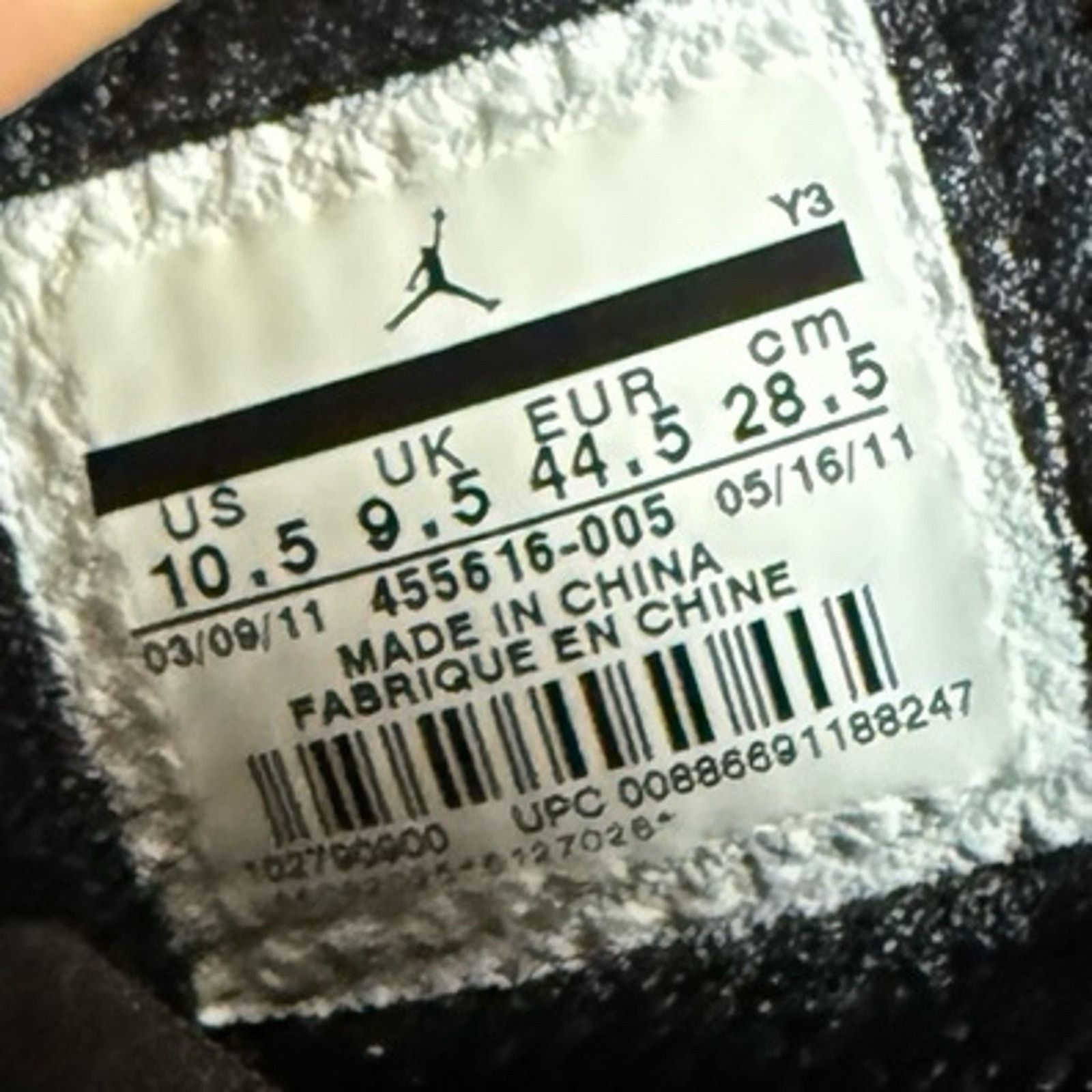 Jordan Brand 2011 Air Jordan 2.0 Black Classic Green Varsity Red Gucci Size US 10.5 / EU 43-44 - 10 Thumbnail