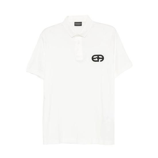 Emporio Armani EMPORIO ARMANI Men Polo Shirts 1JUVZ 81NFB6 0101 WHITE Size US L / EU 52-54 / 3 - 1 Thumbnail