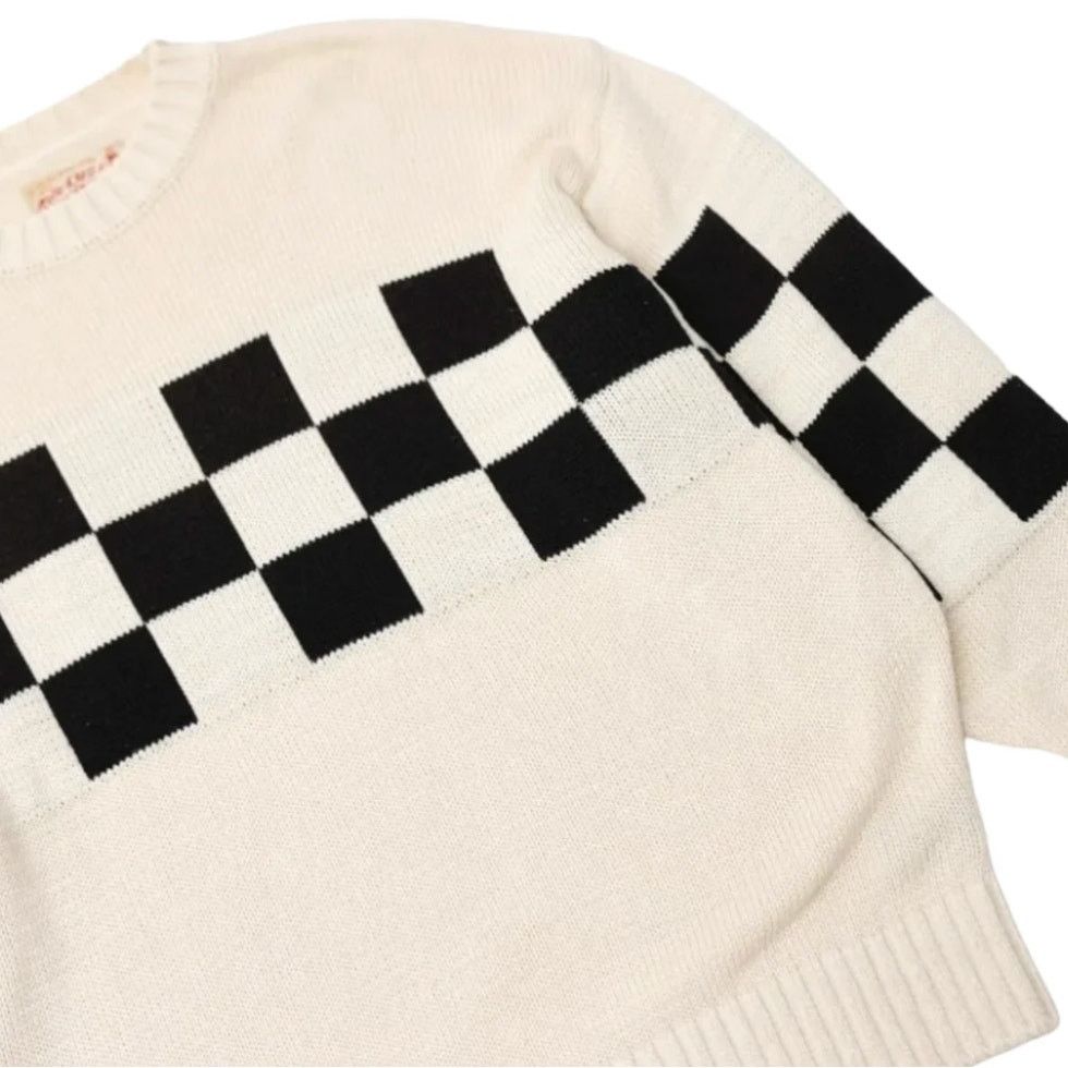 Kapital Kapital 5G Cotton Knit MxKountry Rainbowy Crew Sweater Size US S / EU 44-46 / 1 - 3 Thumbnail