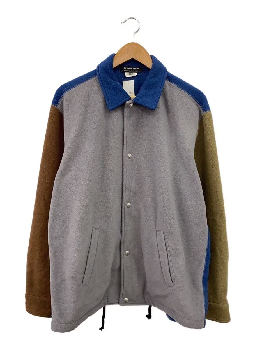 Comme des Garcons Homme Deux Patchwork Fleece Jacket Size US M / EU 48-50 / 2 - 1 Thumbnail