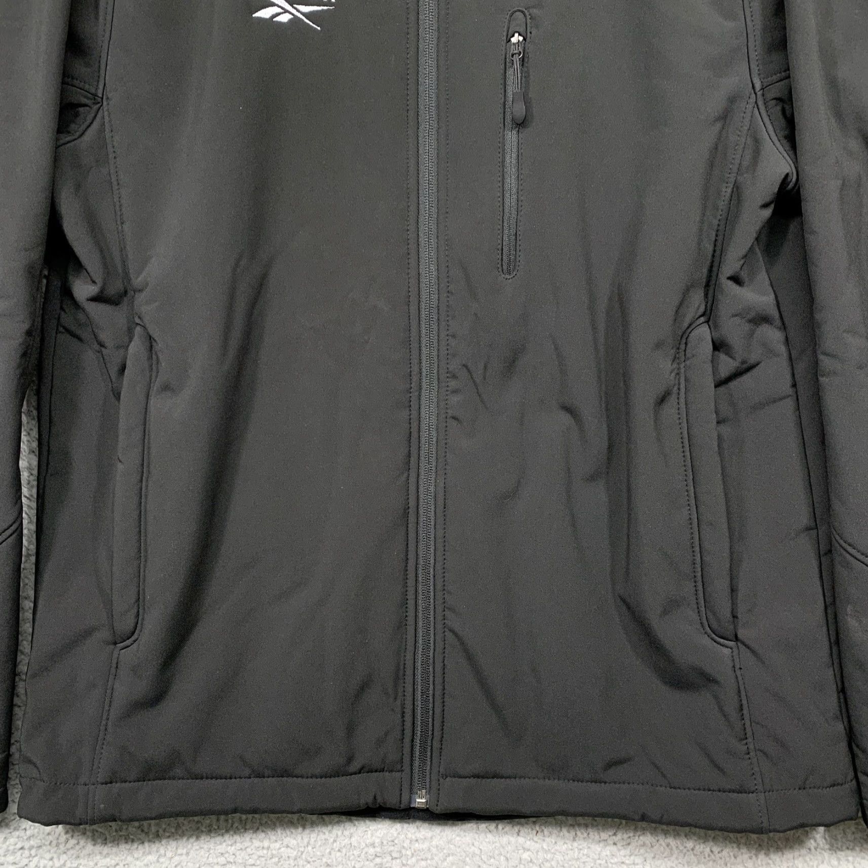 Reebok Reebok Jacket Men's Fleece Lined Black Size Large All Purpose Sports Size US L / EU 52-54 / 3 - 5 Thumbnail