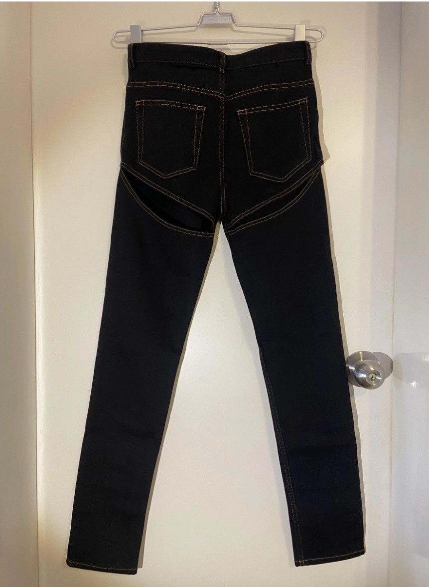 Y/Project Y/Project slim skinny jeans with back cut out Size 28" / US 6 / IT 42 - 3 Thumbnail