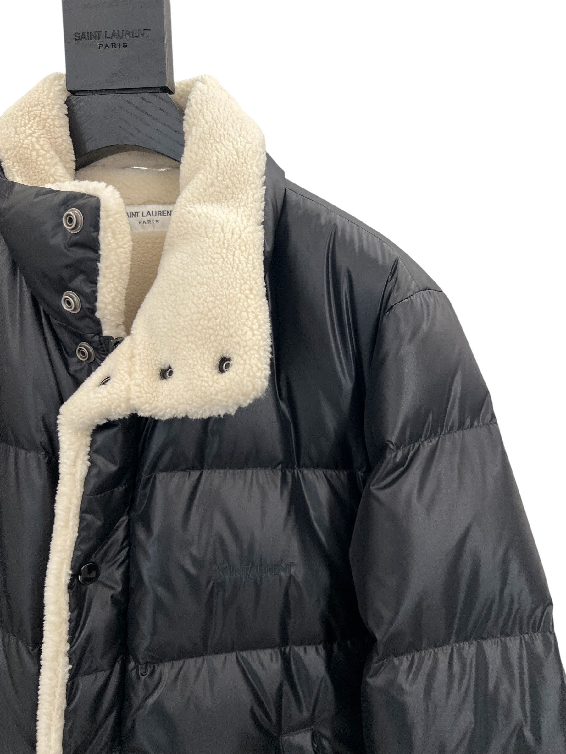 Saint Laurent Paris Saint Laurent Down Puffer Jacket Size US M / EU 48-50 / 2 - 2 Thumbnail