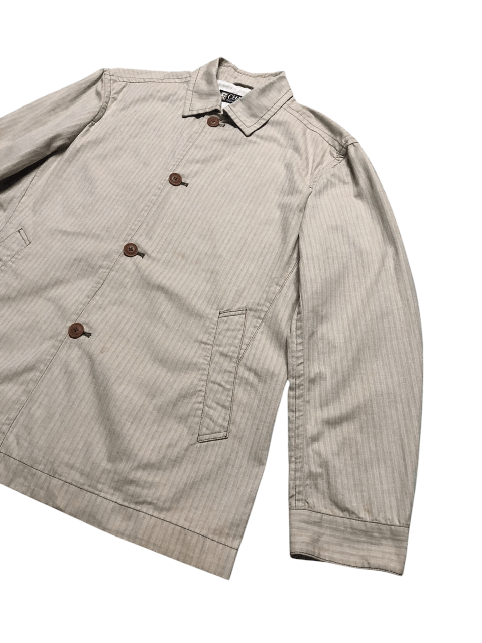 Chaps × Chaps Ralph Lauren × Ralph Lauren Vintage Chaps Ralph Lauren Stripes Light Jacket Cotton Size US L / EU 52-54 / 3 - 5 Thumbnail