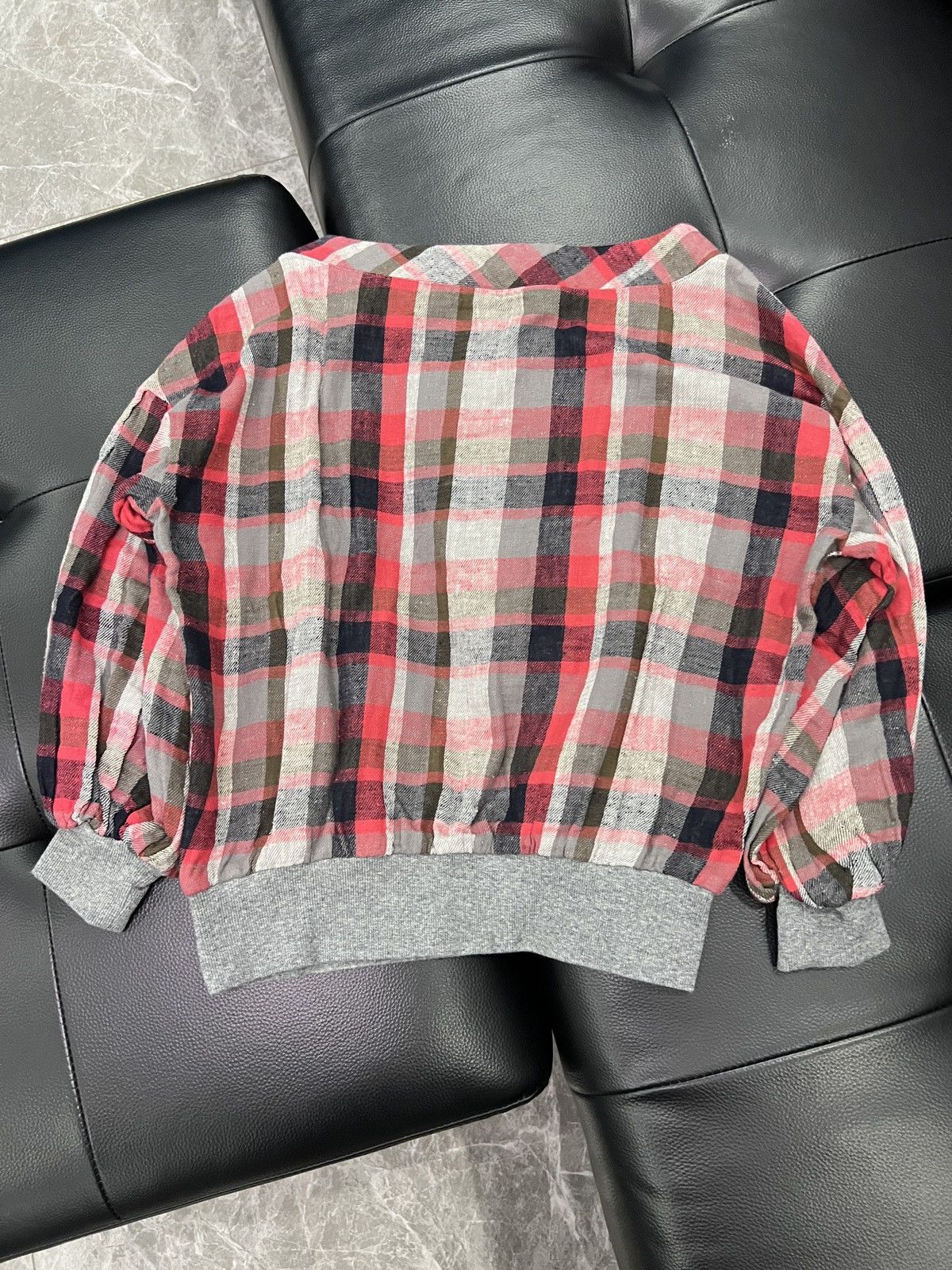 Hysteric Glamour Hysteric Glamour Rock Bear Plaid Button Off-Shoulder Top Size ONE SIZE - 3 Thumbnail