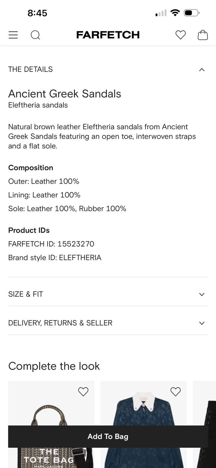 Ancient Greek Sandals Accident Greek Sandals Women Shoes Size US 9.5 / IT 39.5 - 9 Thumbnail