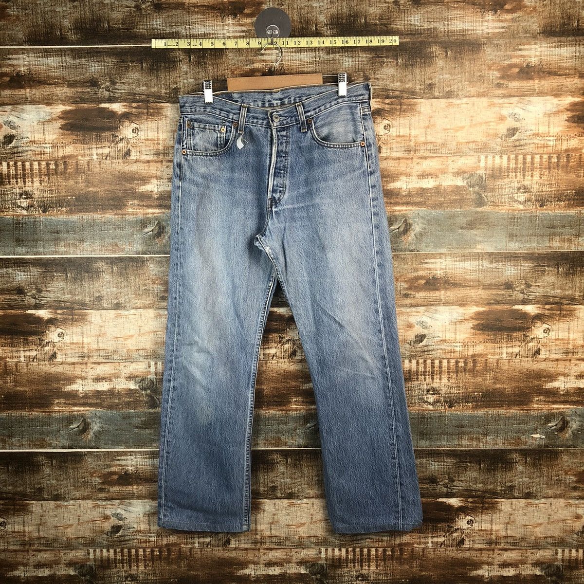 Levi's DL Levis 501 Blue jeans Denim Pants #C273 Size US 32 / EU 48 - 1 Thumbnail