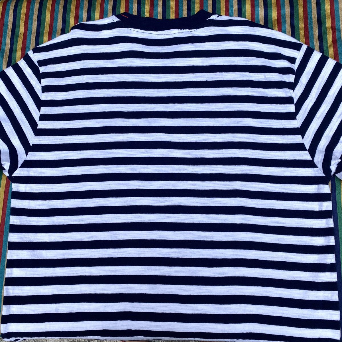 Other GUESS JEANS 'U.S.A' ASAP ROCKY Embroidered Striped NAVY Size US M / EU 48-50 / 2 - 8 Thumbnail