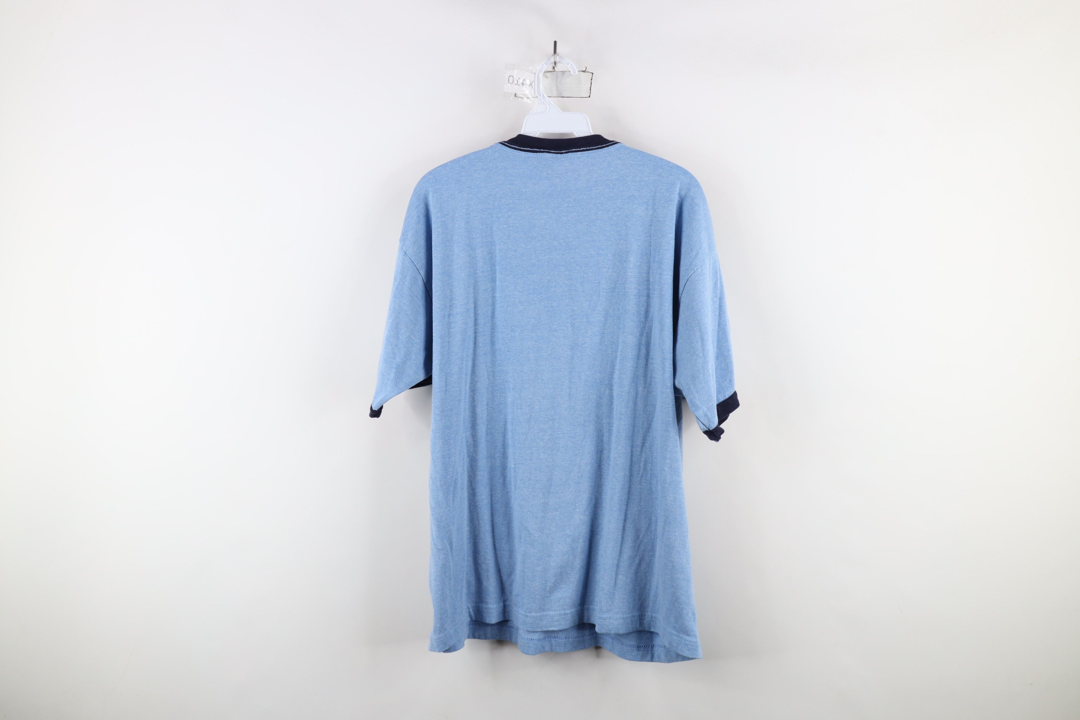 Vintage Vintage 90s Christmas Shoot Your Eye Out Ringer T-Shirt Size US L / EU 52-54 / 3 - 12 Thumbnail