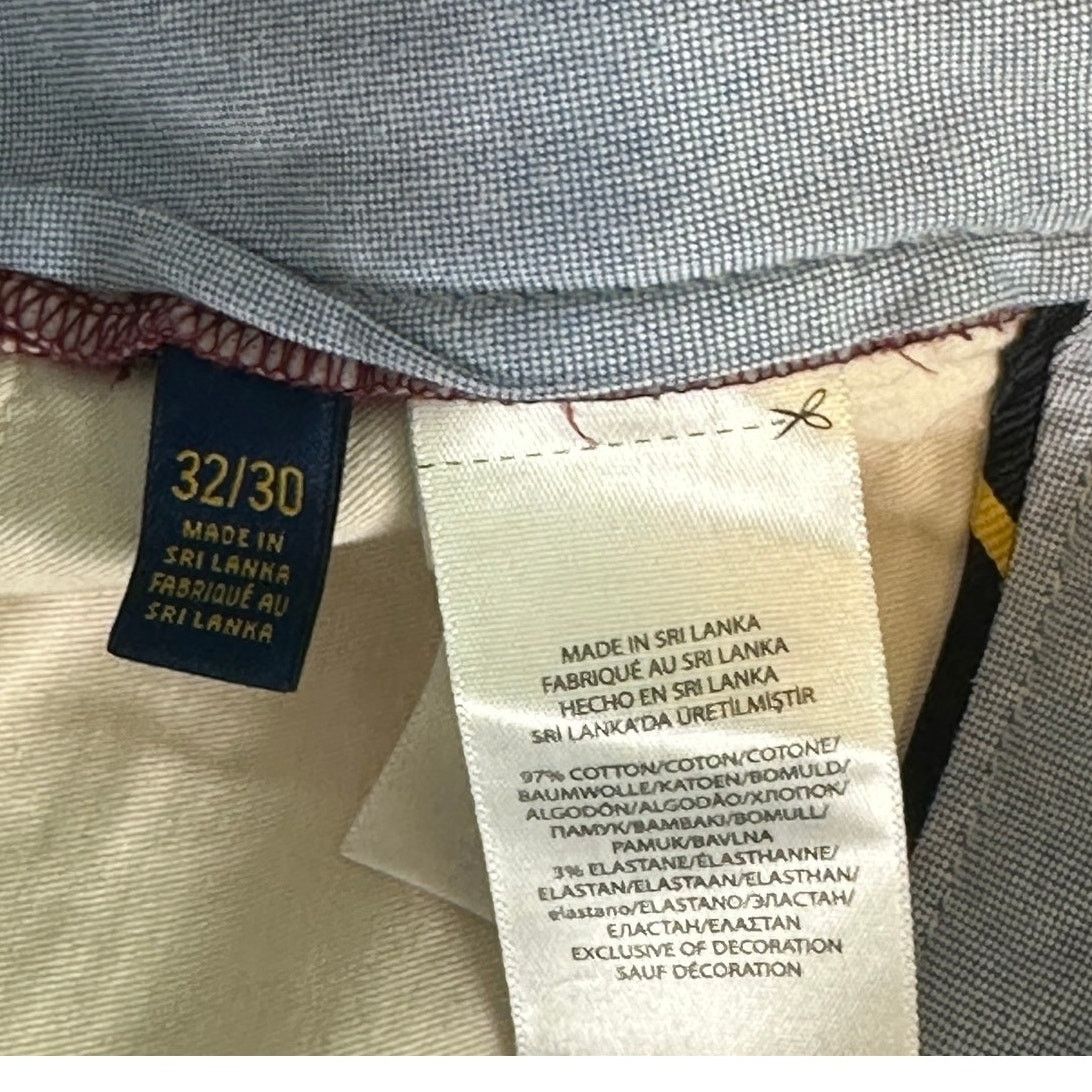 Polo Ralph Lauren Polo Ralph Lauren red stretch straight fit pants size 32 Size US 32 / EU 48 - 4 Thumbnail
