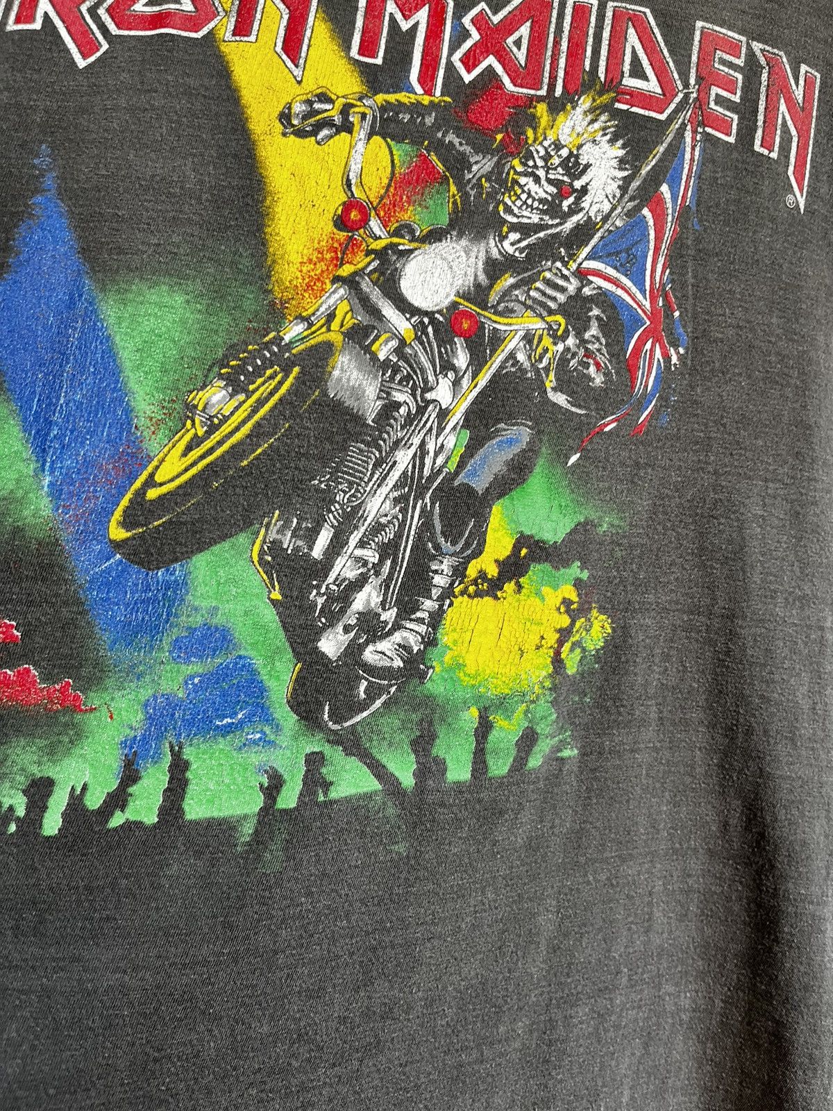 Band Tees × Iron Maiden Vintage 1989 Iron Maiden Maiden England vintage Size US L / EU 52-54 / 3 - 8 Thumbnail