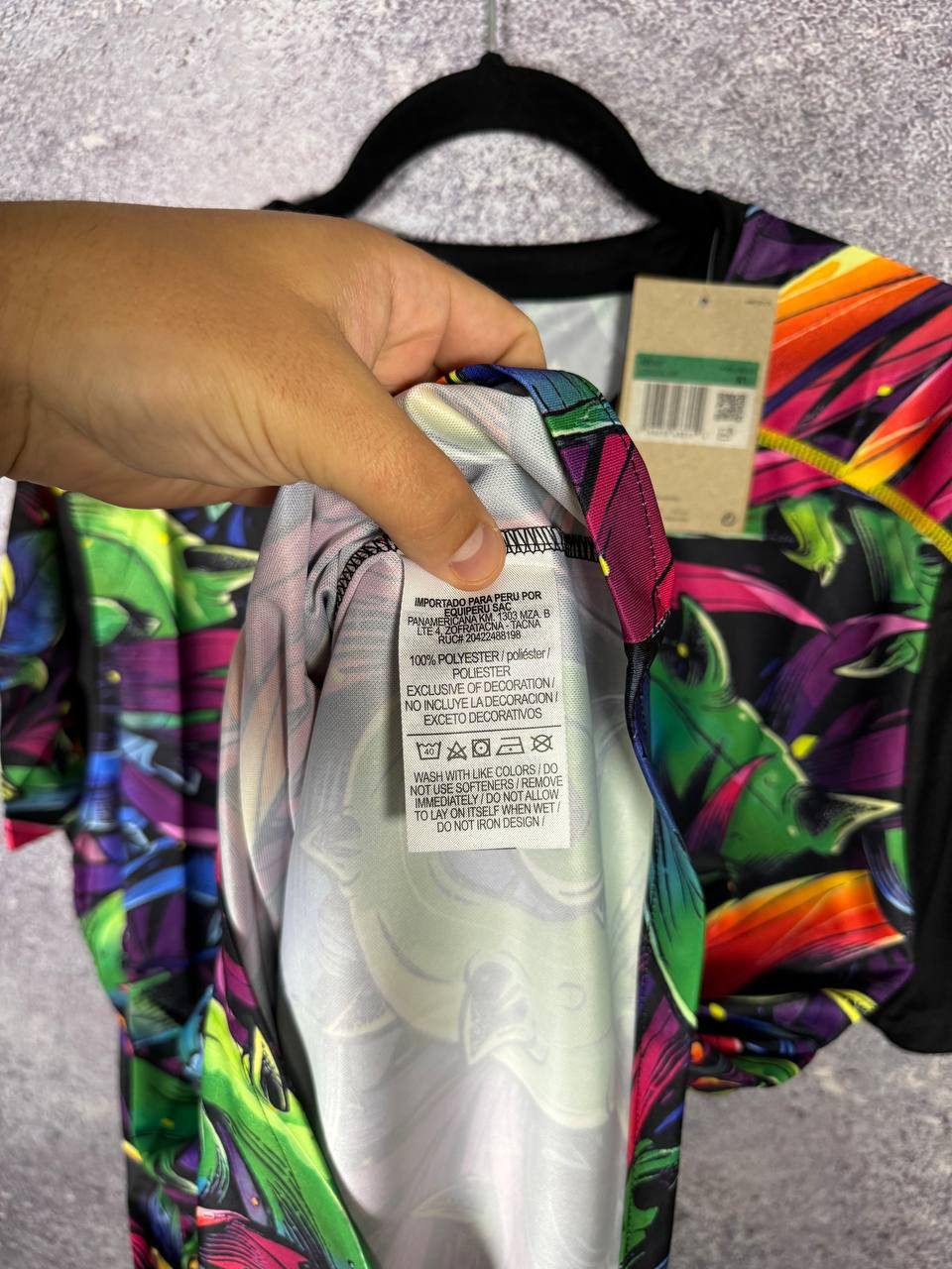 Other Brazil ALL OVER PRINT Fan Soccer Jersey 2024 Blokcore Size US XL / EU 56 / 4 - 11 Thumbnail