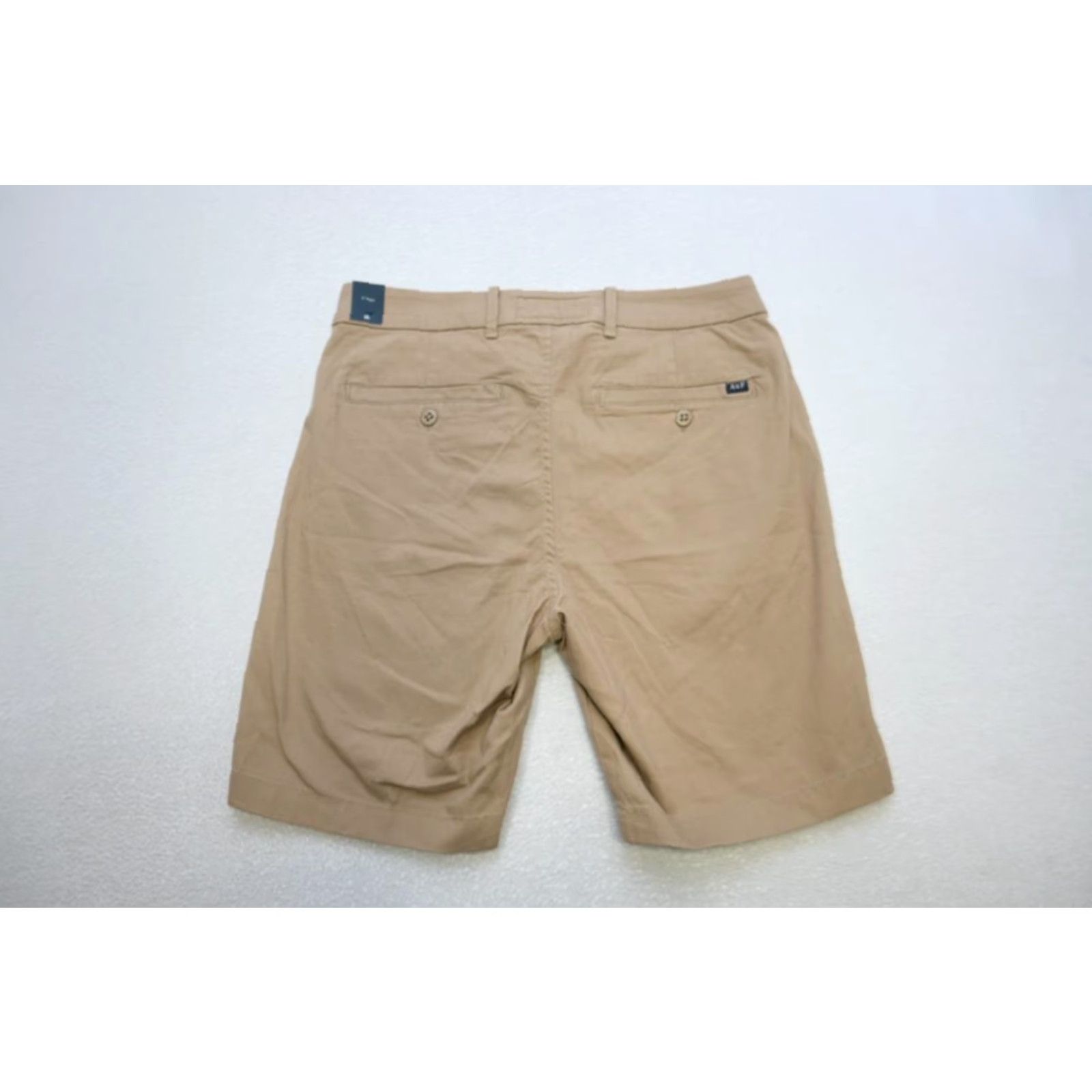 Abercrombie Fitch Mens Khaki Shorts Cotton Spandex Casual Sz