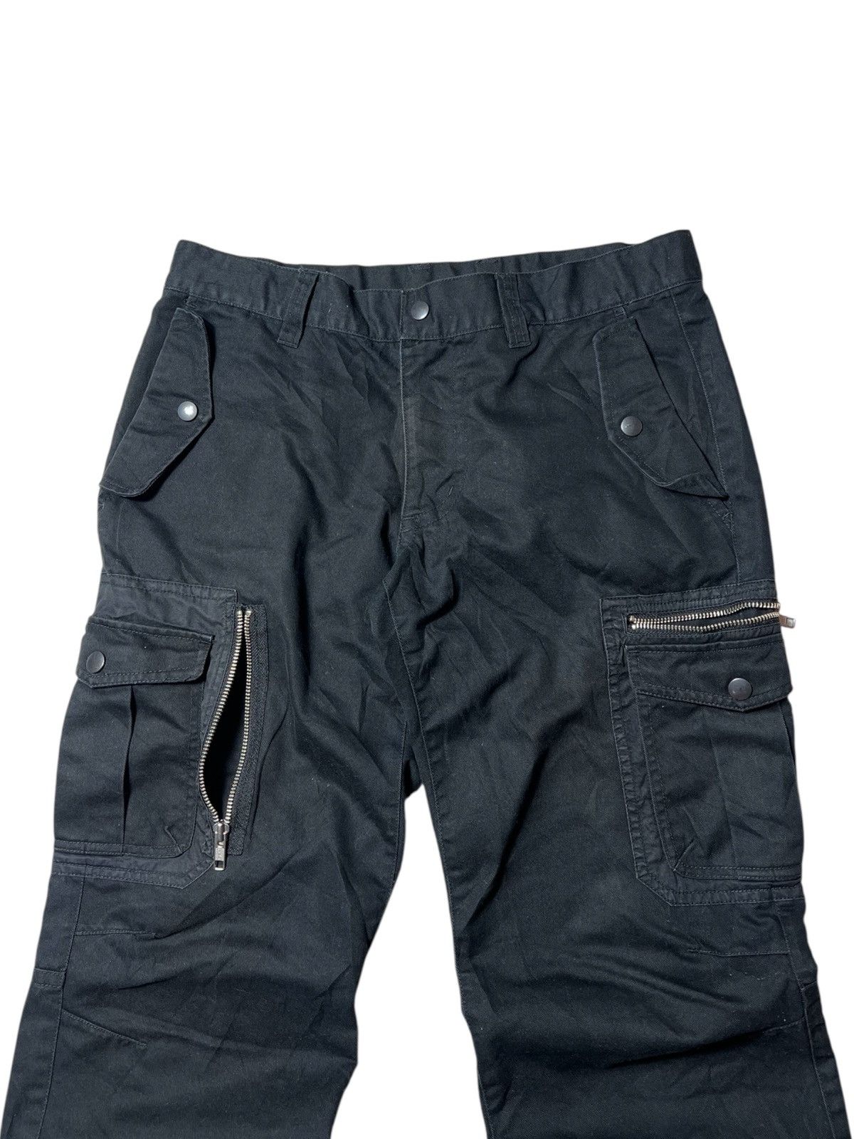Comme Ca Ism 2000s Japanese Comme Ca Ism Ifsix Style Cargo Zip Pants Size US 32 / EU 48 - 2 Thumbnail