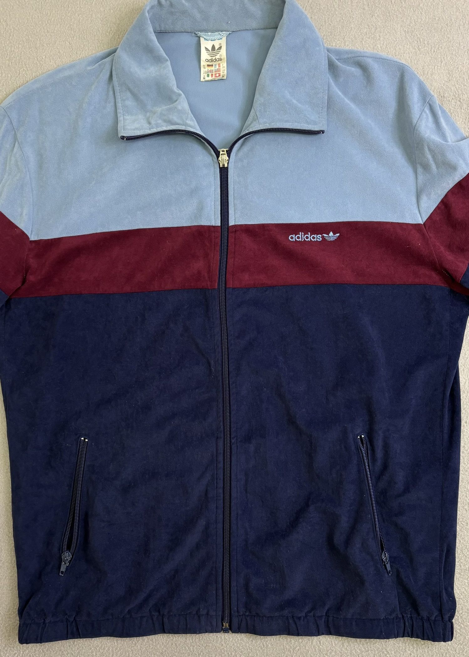 Adidas Adidas Originals 90s zip sweatshirt Made in West Germany Size US L / EU 52-54 / 3 - 7 Thumbnail