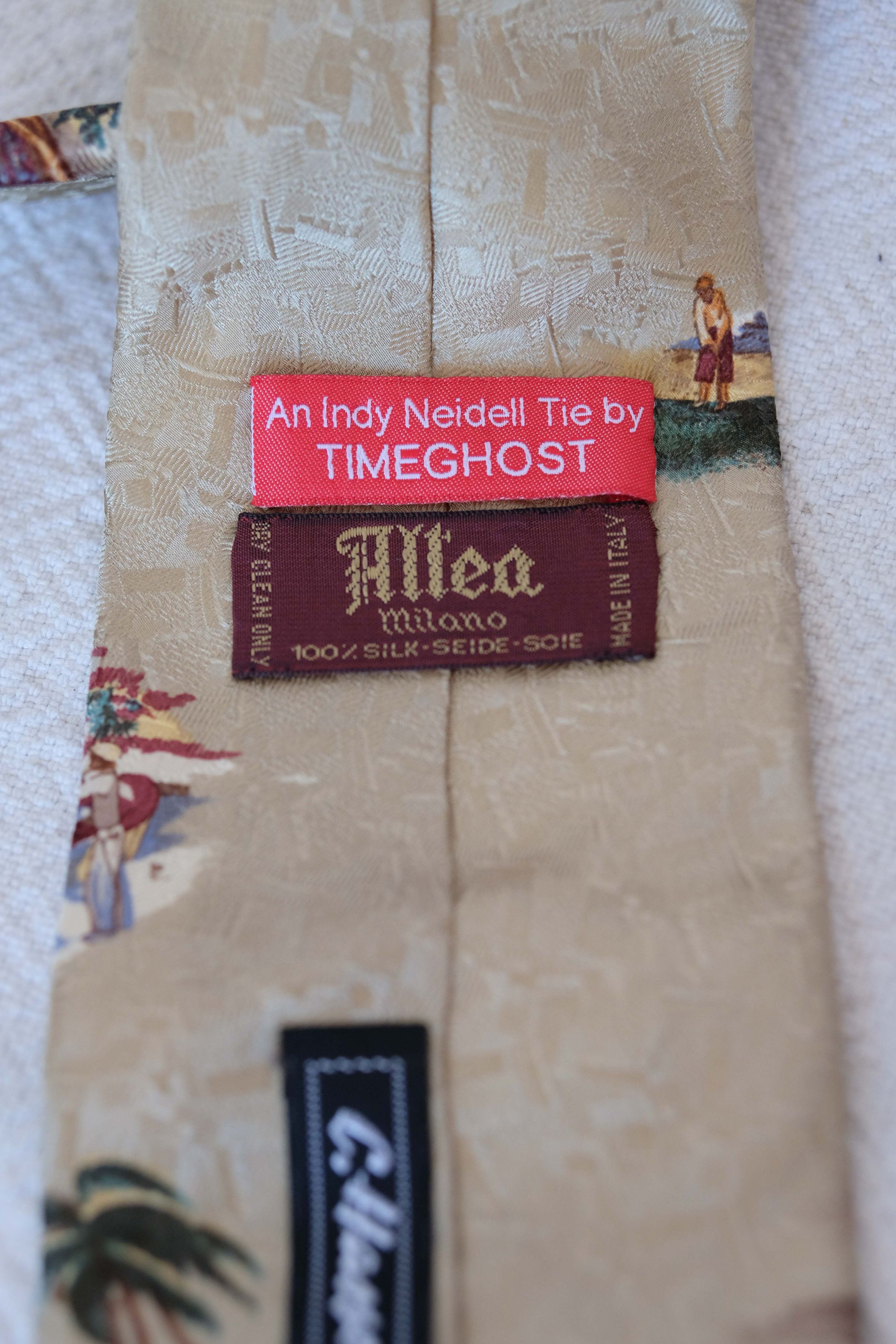 Altea Altea Milano men's silk tie limited collection Size ONE SIZE - 5 Thumbnail
