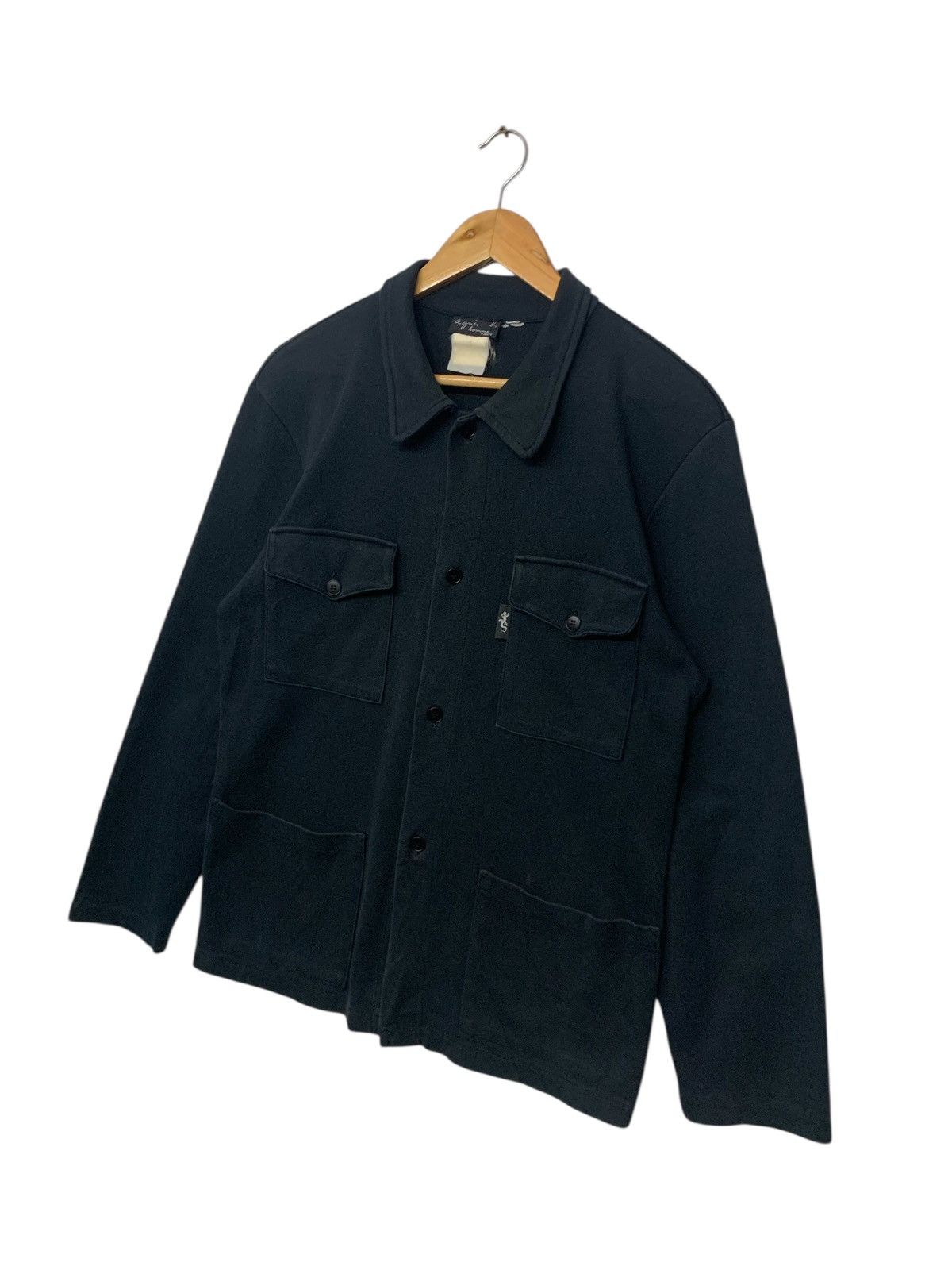 agnes b. Agnes B. Homme Paris Cardigan Button Down Cotton Jacket Size M / US 6-8 / IT 42-44 - 2 Thumbnail