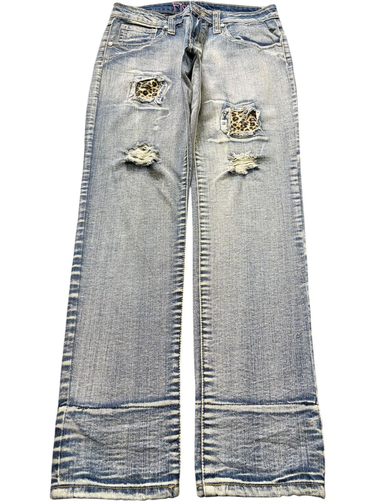 Ksubi Vintage Japanese Brand Patches Distressed Jeans Size 30" / US 8 / IT 44 - 1 Thumbnail