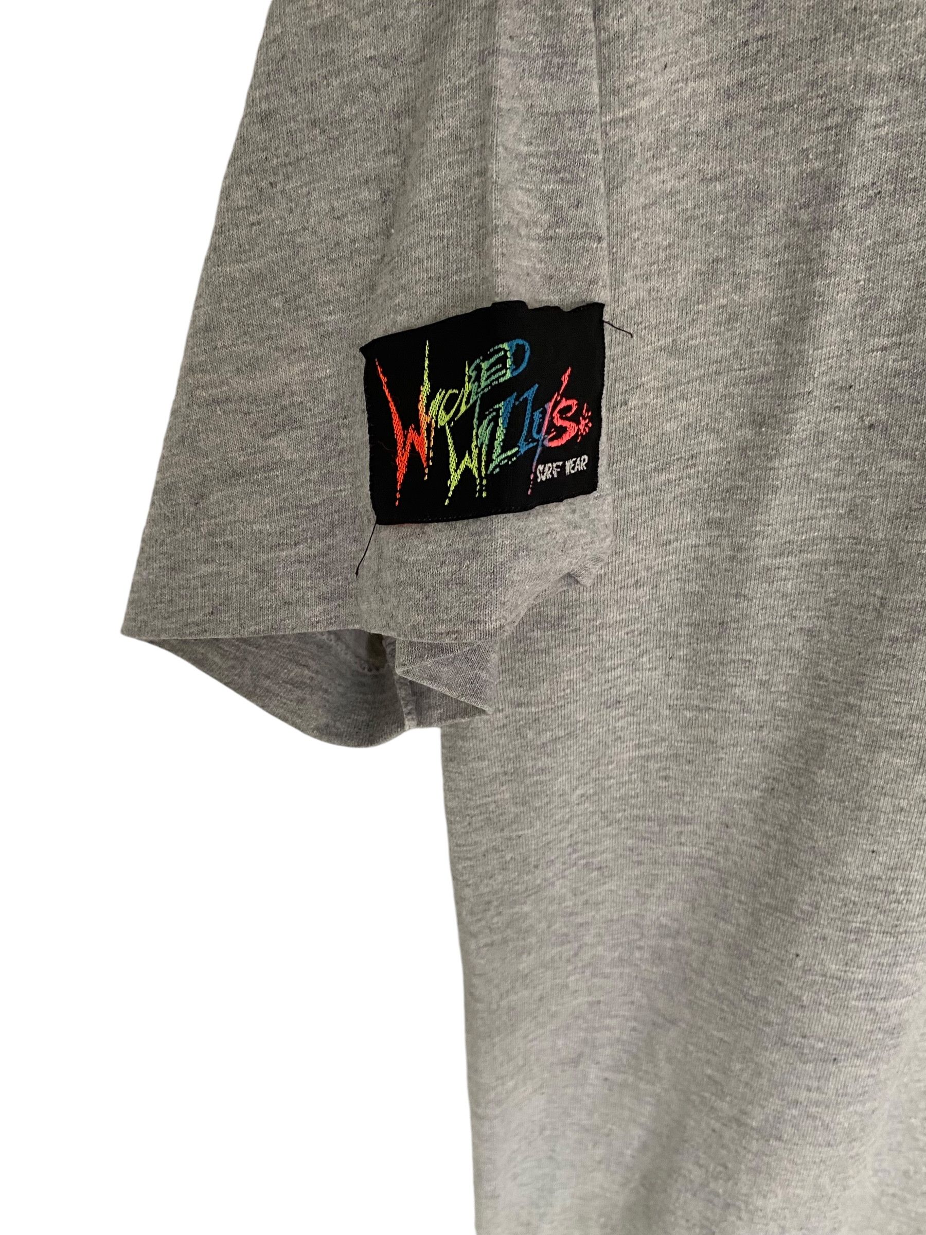 Vintage 90s' Wiicked Willy's surf shop single stitch pocket tee Size US M / EU 48-50 / 2 - 5 Thumbnail