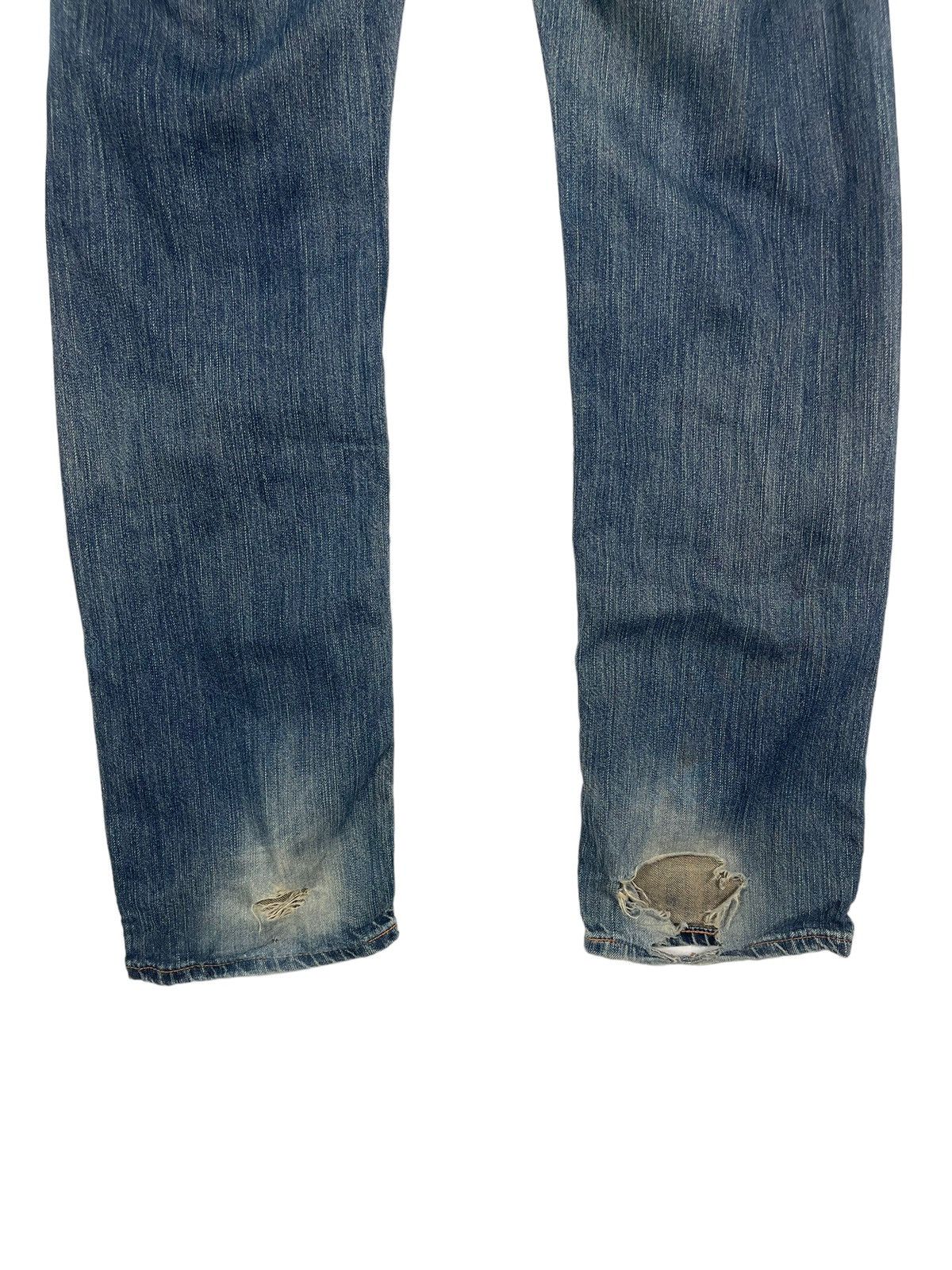 Edwin × Hysteric Glamour Edwin Zipper Pocket Zipper Fly Distressed Jeans Size US 34 / EU 50 - 8 Thumbnail