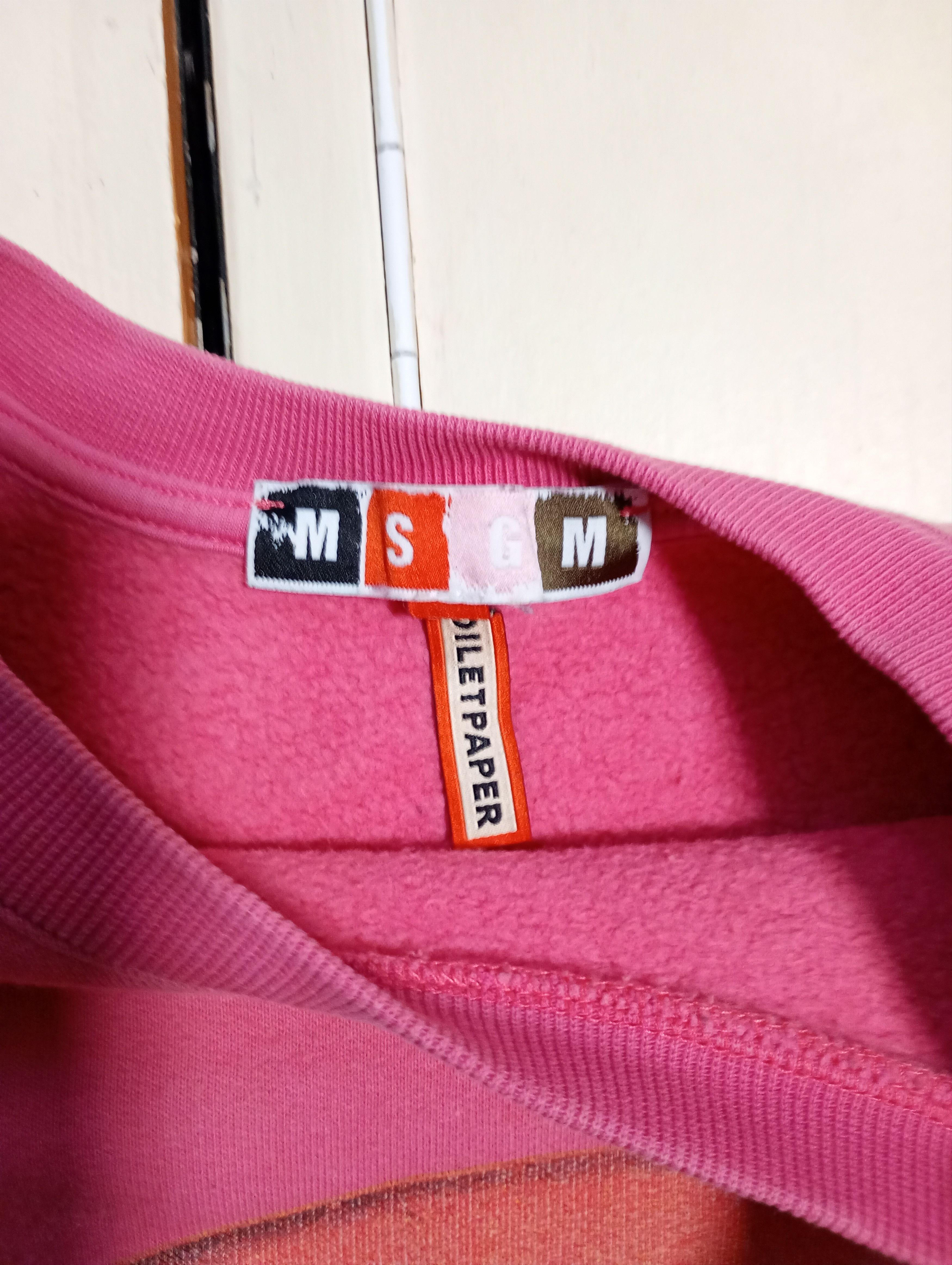 Designer × MSGM MSGM Toilet Paper Sweatshirt Size M / US 6-8 / IT 42-44 - 9 Thumbnail