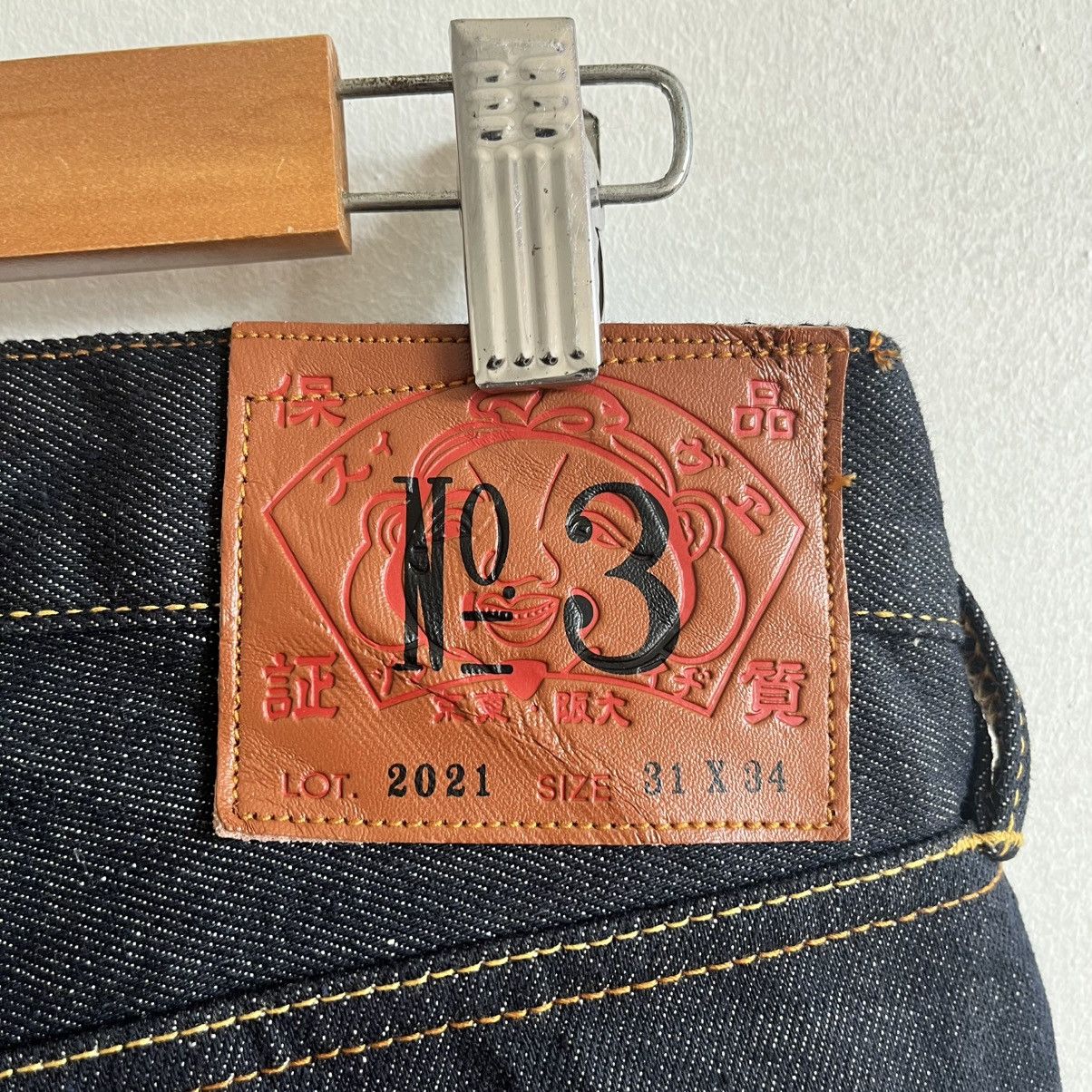 Evisu EVISU SKULL DAICOCK INDIGO SELVEDGE PANTS Size US 32 / EU 48 - 18 Thumbnail
