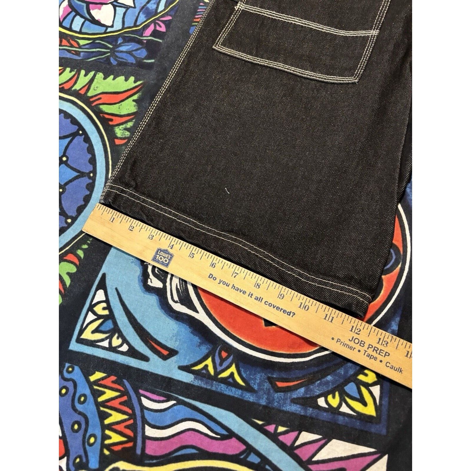 Express Brooklyn Express size 34 black silver y2k nwt Shorts 2000s Size US 34 / EU 50 - 4 Thumbnail