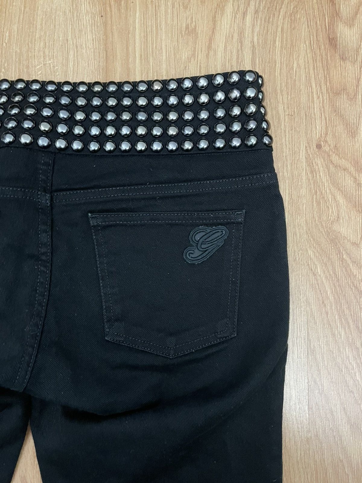 Gucci Gucci stud belted skinny low waist indie sleaze jeans Size 28" / US 6 / IT 42 - 6 Thumbnail