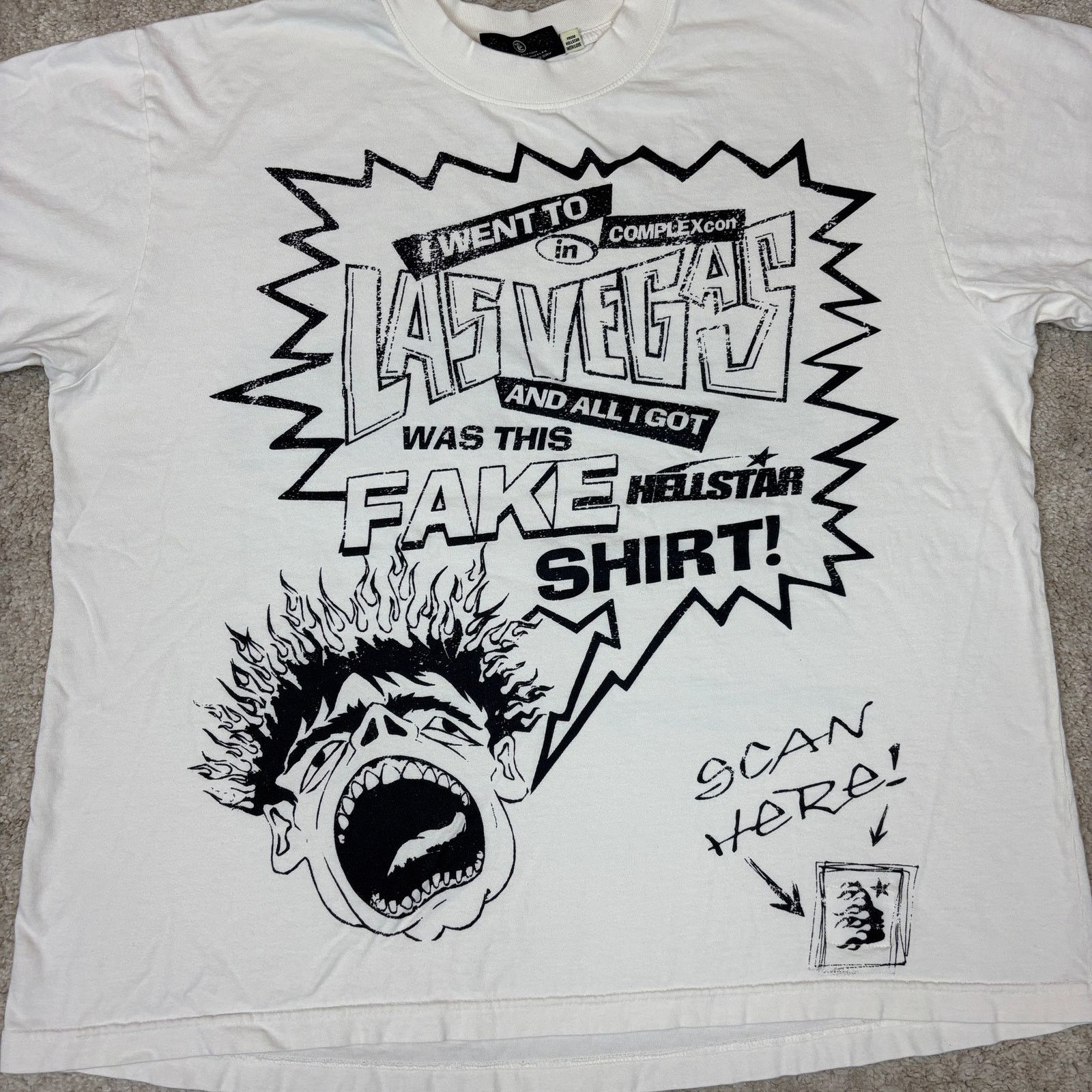 Complex × HELLSTAR Hellstar x Complexcon Exclusive 2024 T Shirt Men's XL Rare Size US XL / EU 56 / 4 - 2 Thumbnail