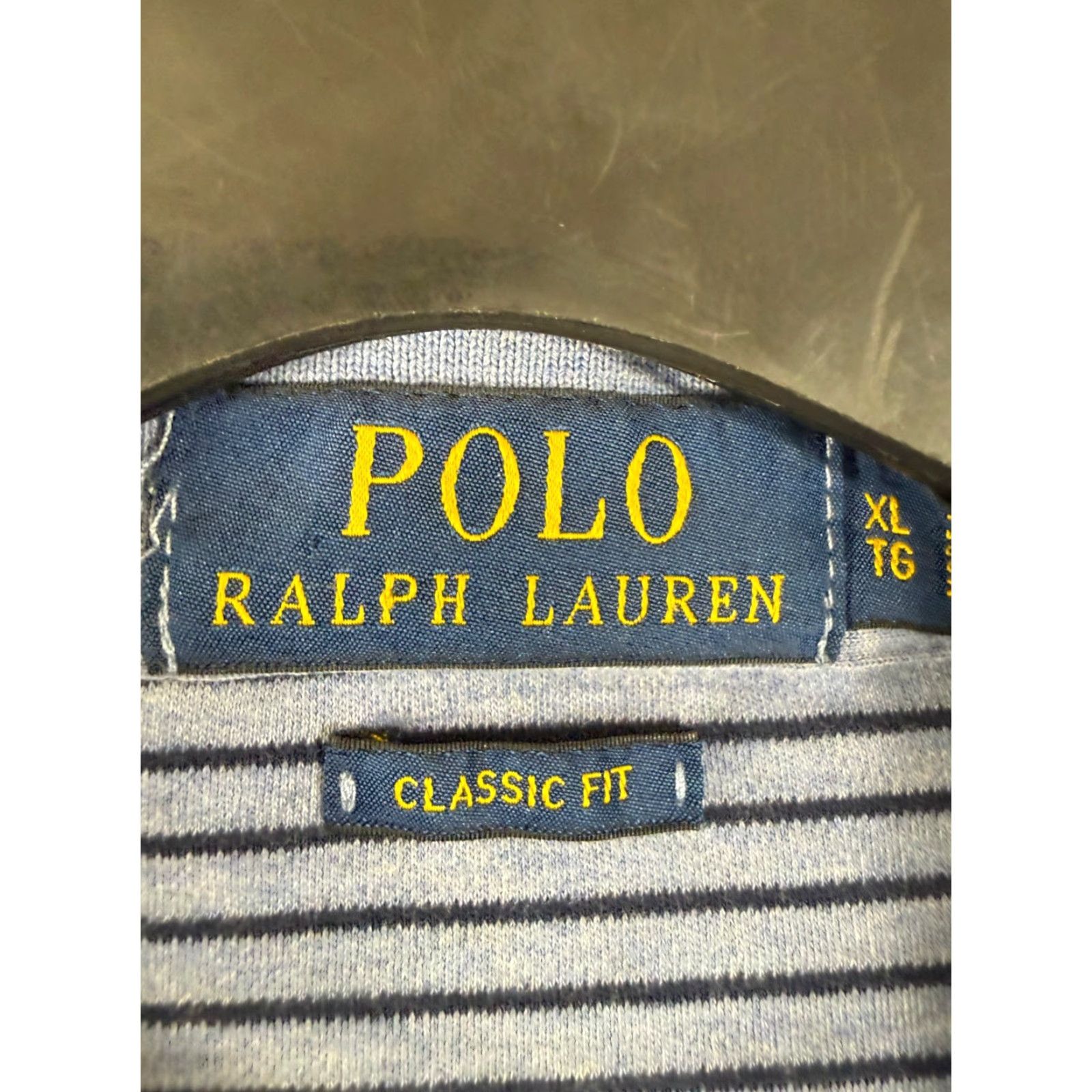 Polo Ralph Lauren Polo Ralph Lauren Polo Shirt Mens XL Blue Striped Classic Fit Short Sleeve Logo Sports Performance Golf Shirt Size US XL / EU 56 / 4 - 5 Thumbnail