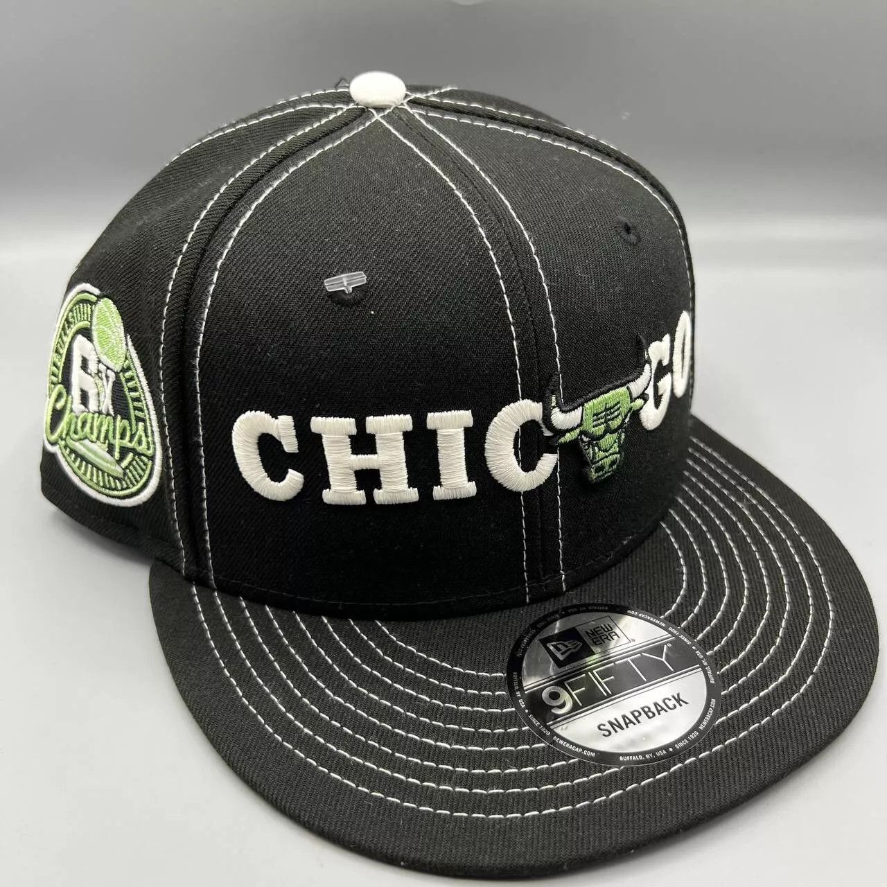 New Era Chicago Bulls Hat Men 6X Champs 9Fifty New Era NBA SnapBack Size ONE SIZE - 1 Thumbnail