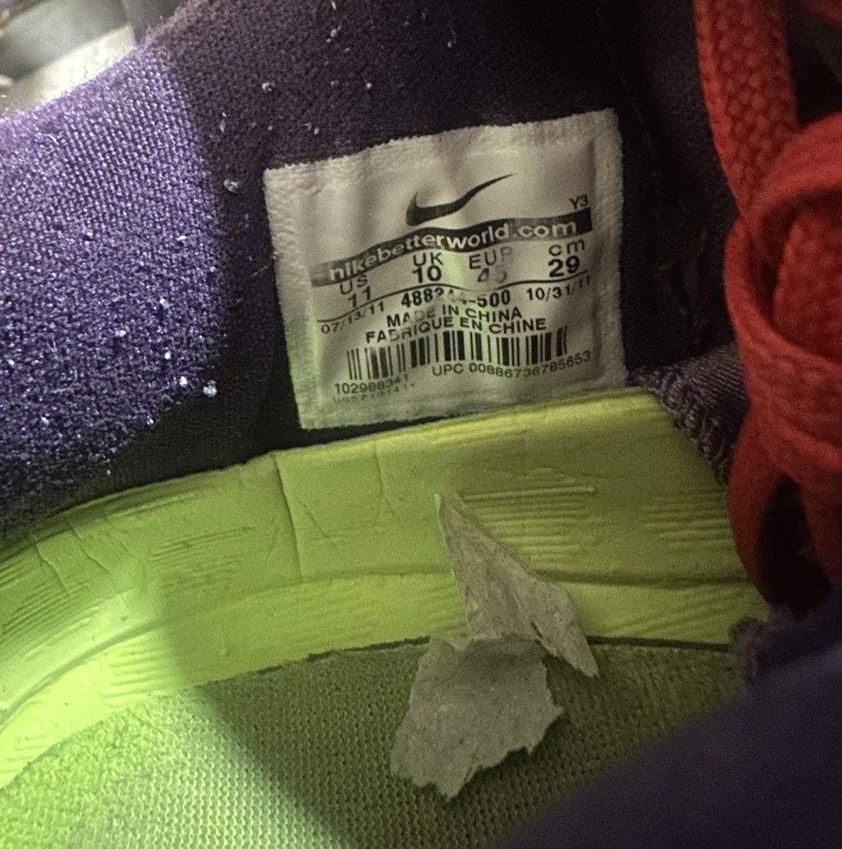 Nike Kobe 7 Christmas Size US 11 / EU 44 - 14 Thumbnail