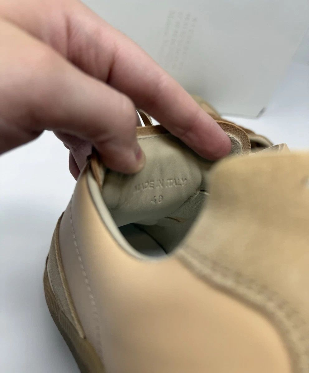 Maison Margiela Maison Margiela GAT Replica Tan 7 40 Low Tops Size US 7 / EU 40 - 9 Thumbnail