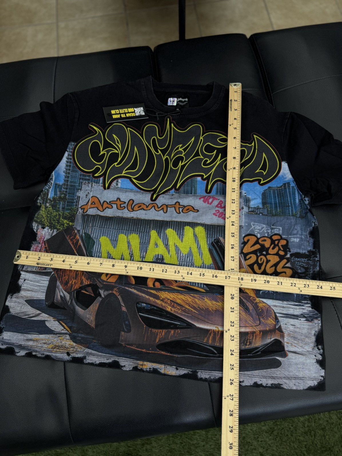Godspeed Godspeed Miami Lambo Tee Shirt Size XL (NEW) Size US XL / EU 56 / 4 - 6 Thumbnail