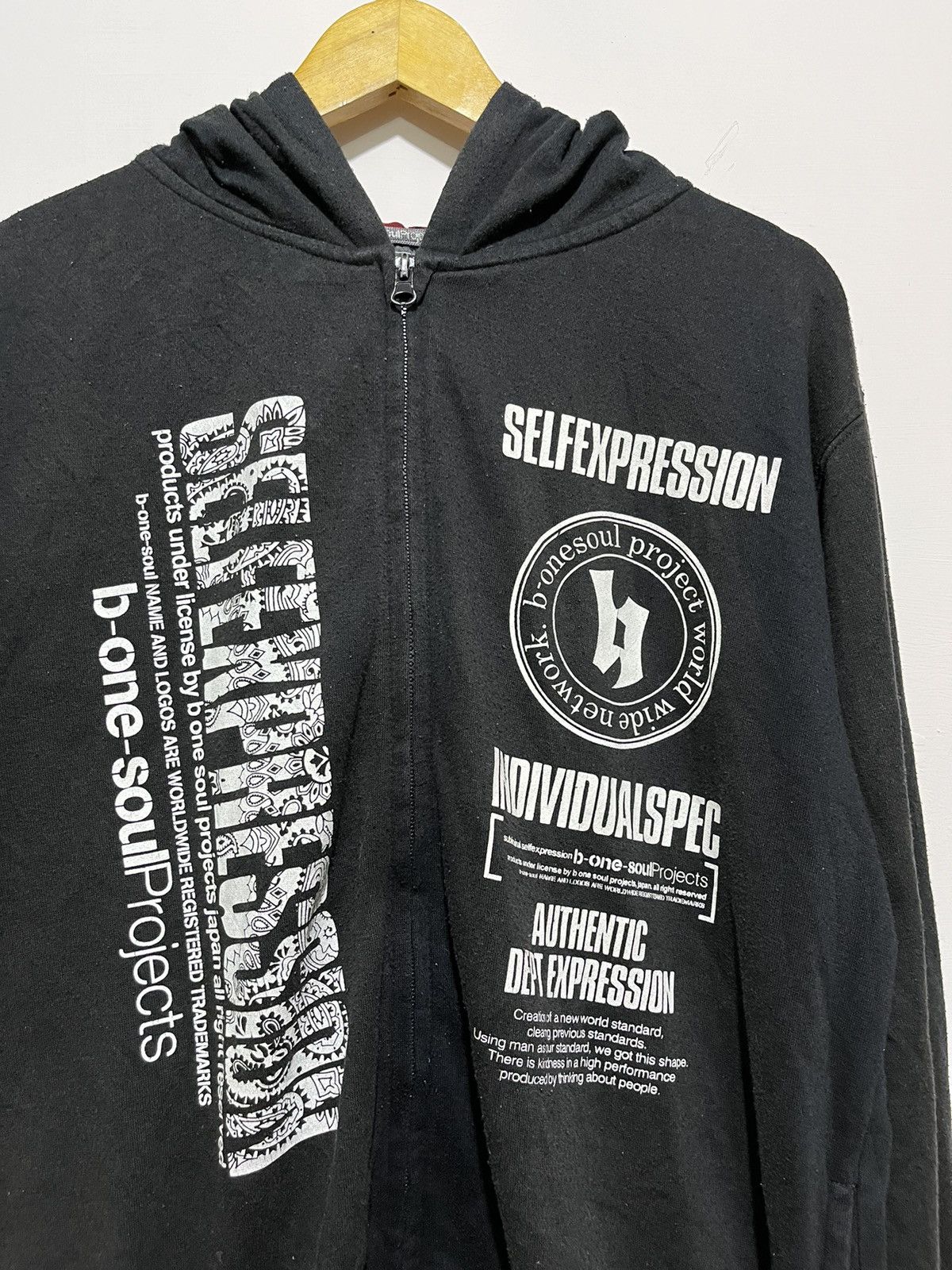 Beauty Beast × In The Attic × PPFM 💸BINDINGOFFER💸B one soul poem hoodie Size US L / EU 52-54 / 3 - 3 Thumbnail