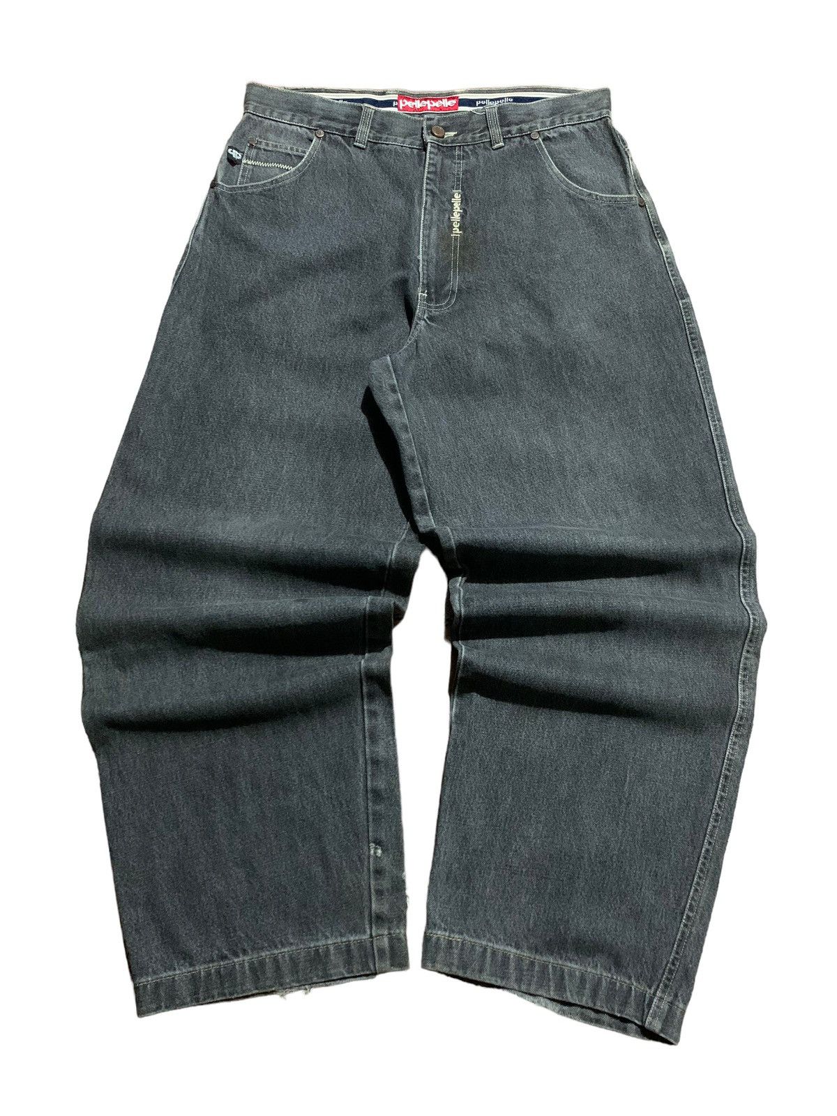 image of Marc Buchanan Baggy Jeans in Grey, Men's (Size 32)
